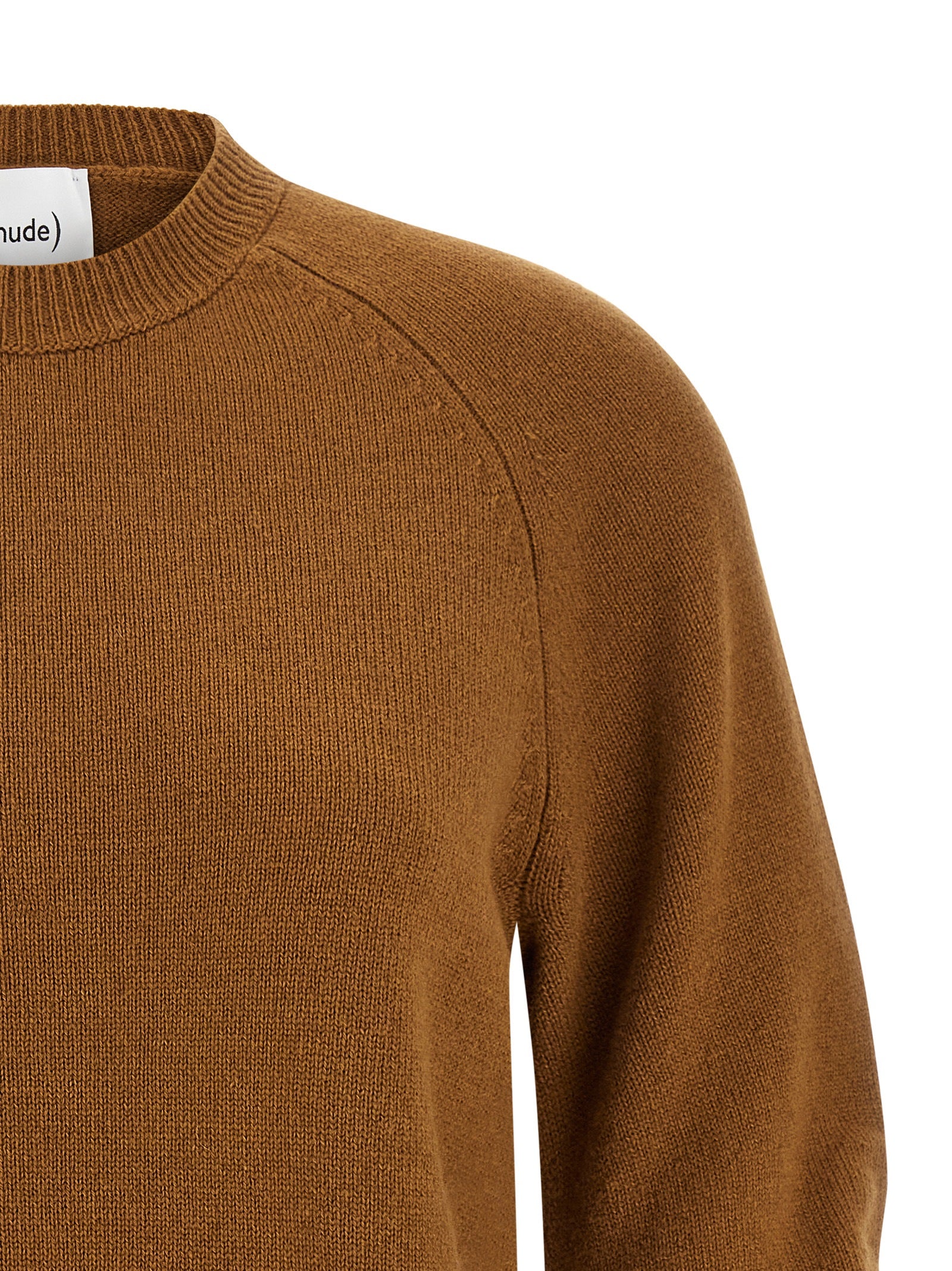 Nude Curved Sleeve Sweater