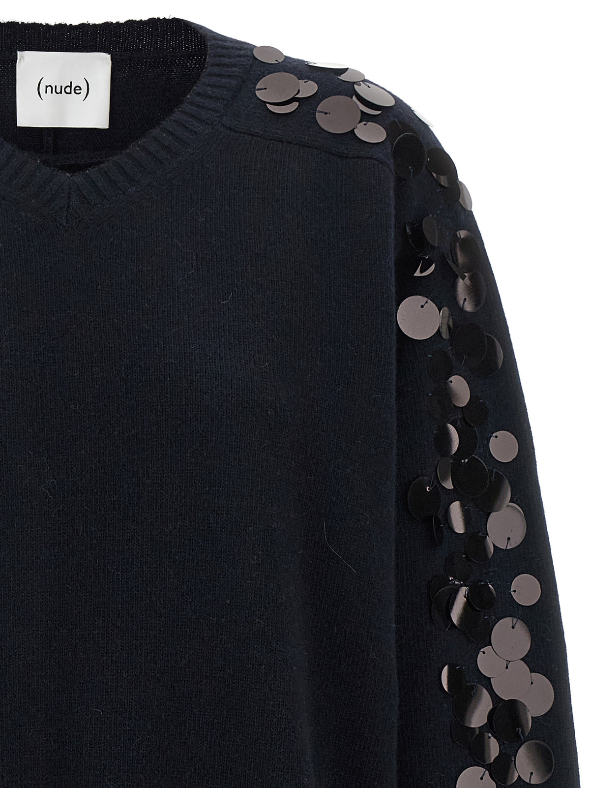 Nude Sequin Sweater