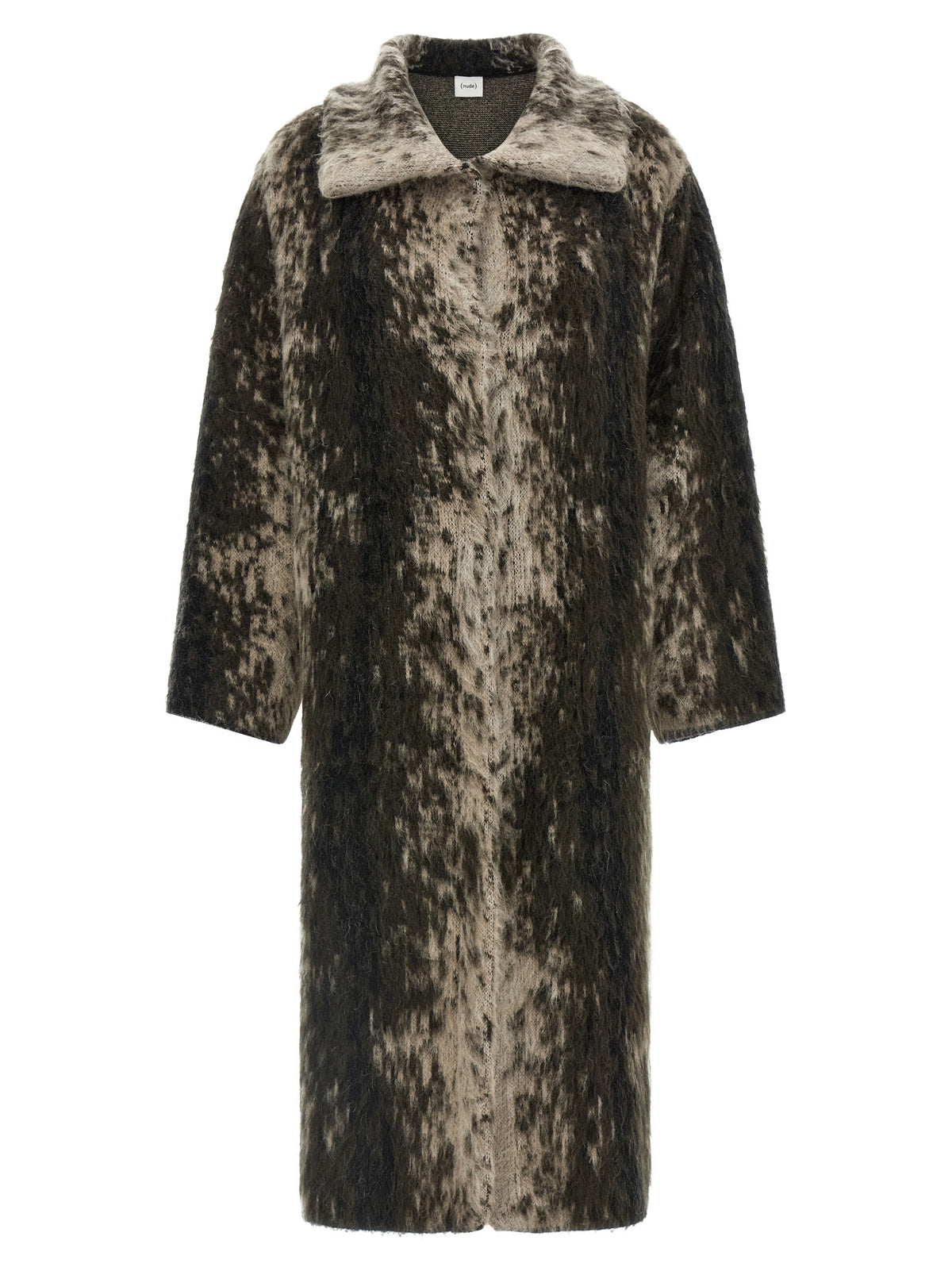 Nude Wool And Alpaca Coat