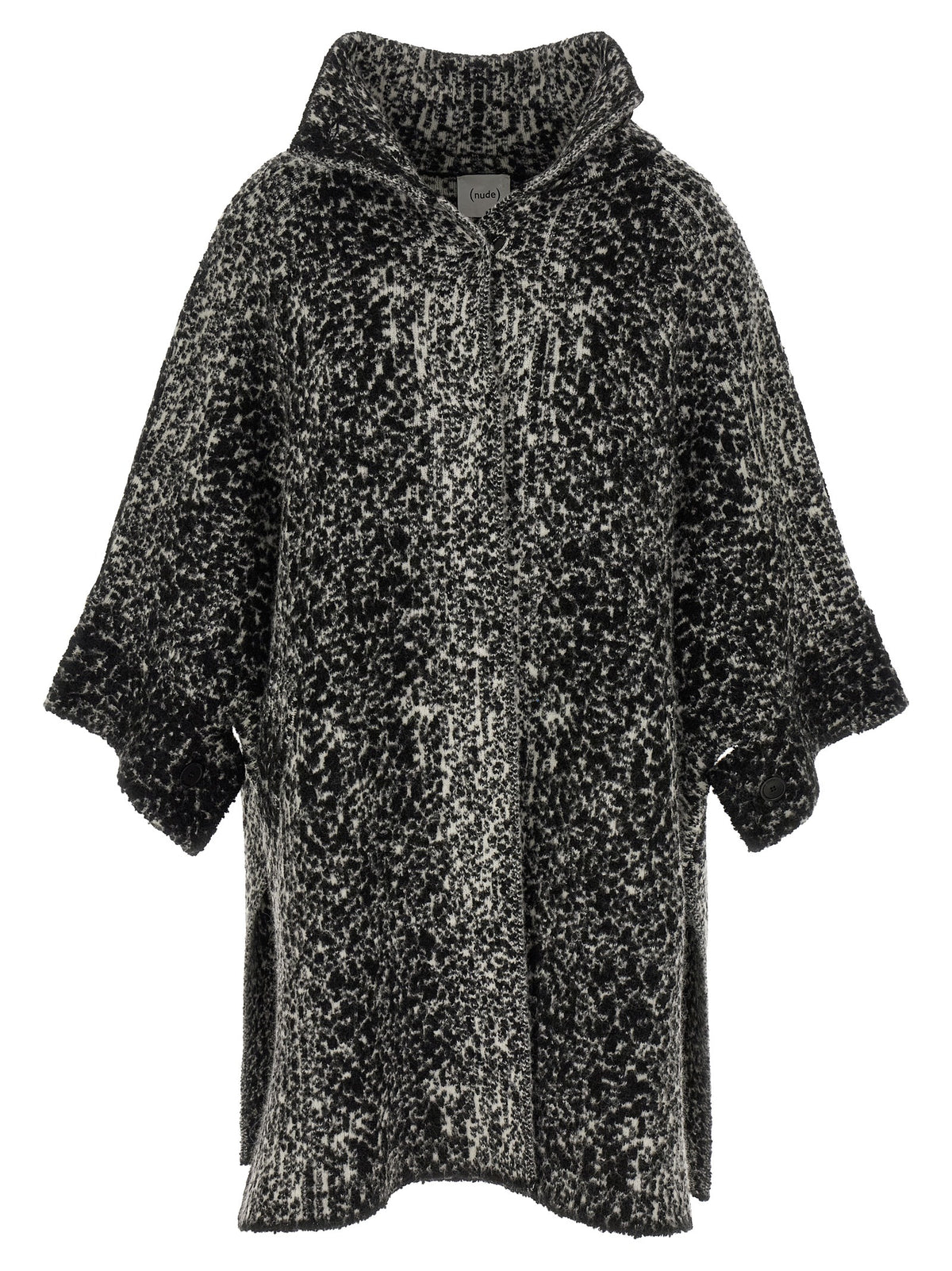 Nude Bouclé Coat