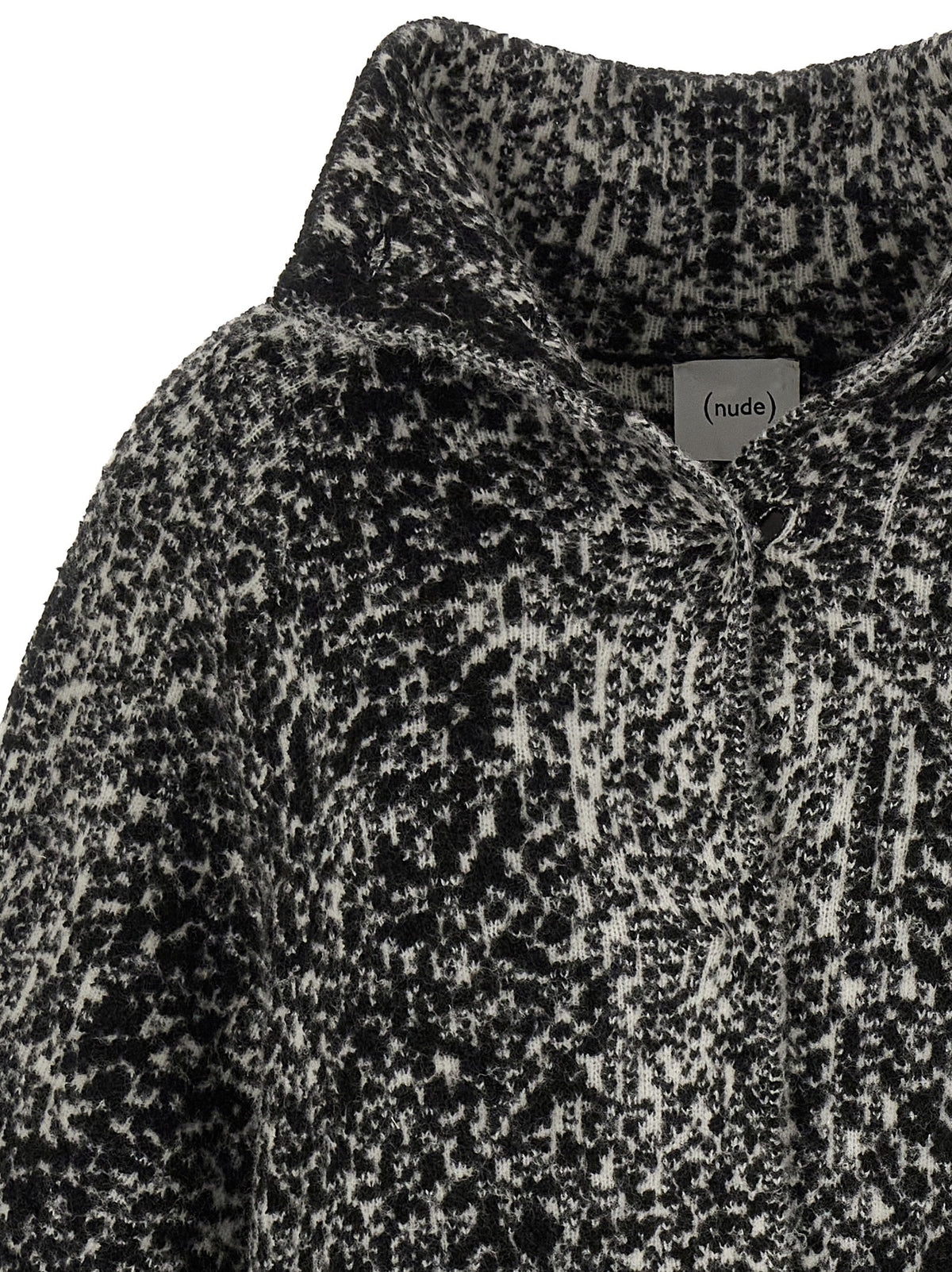 Nude Bouclé Coat
