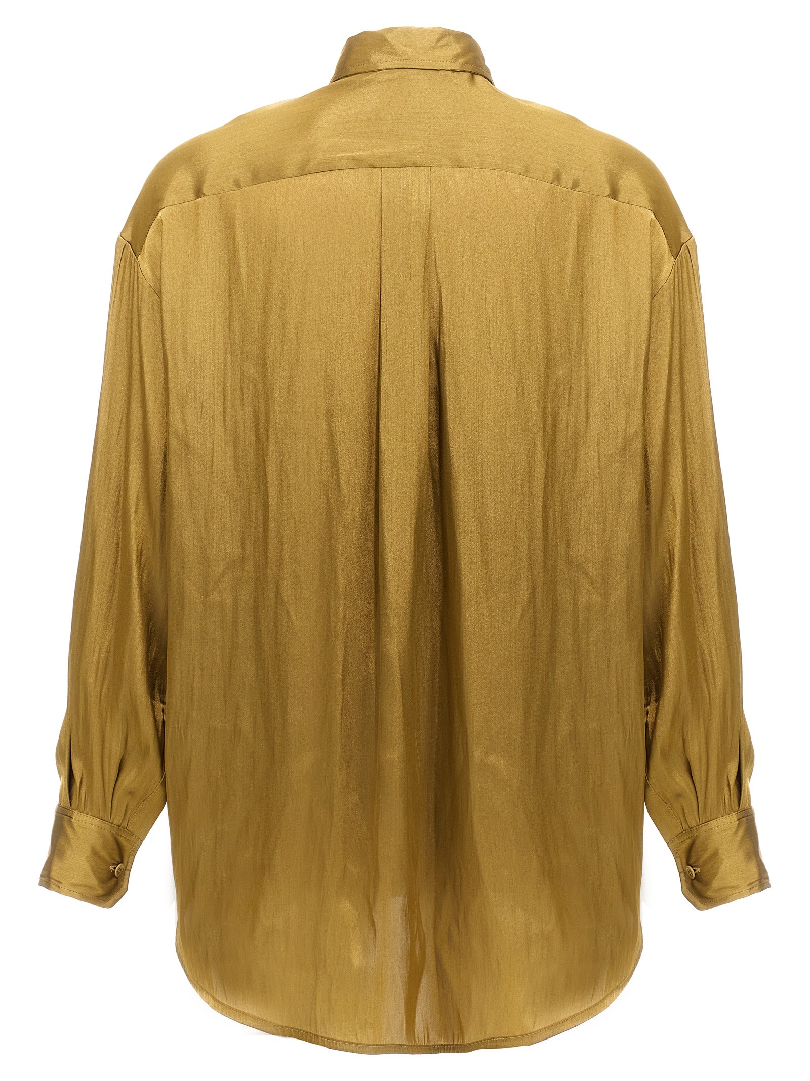 Nude Satin Shirt