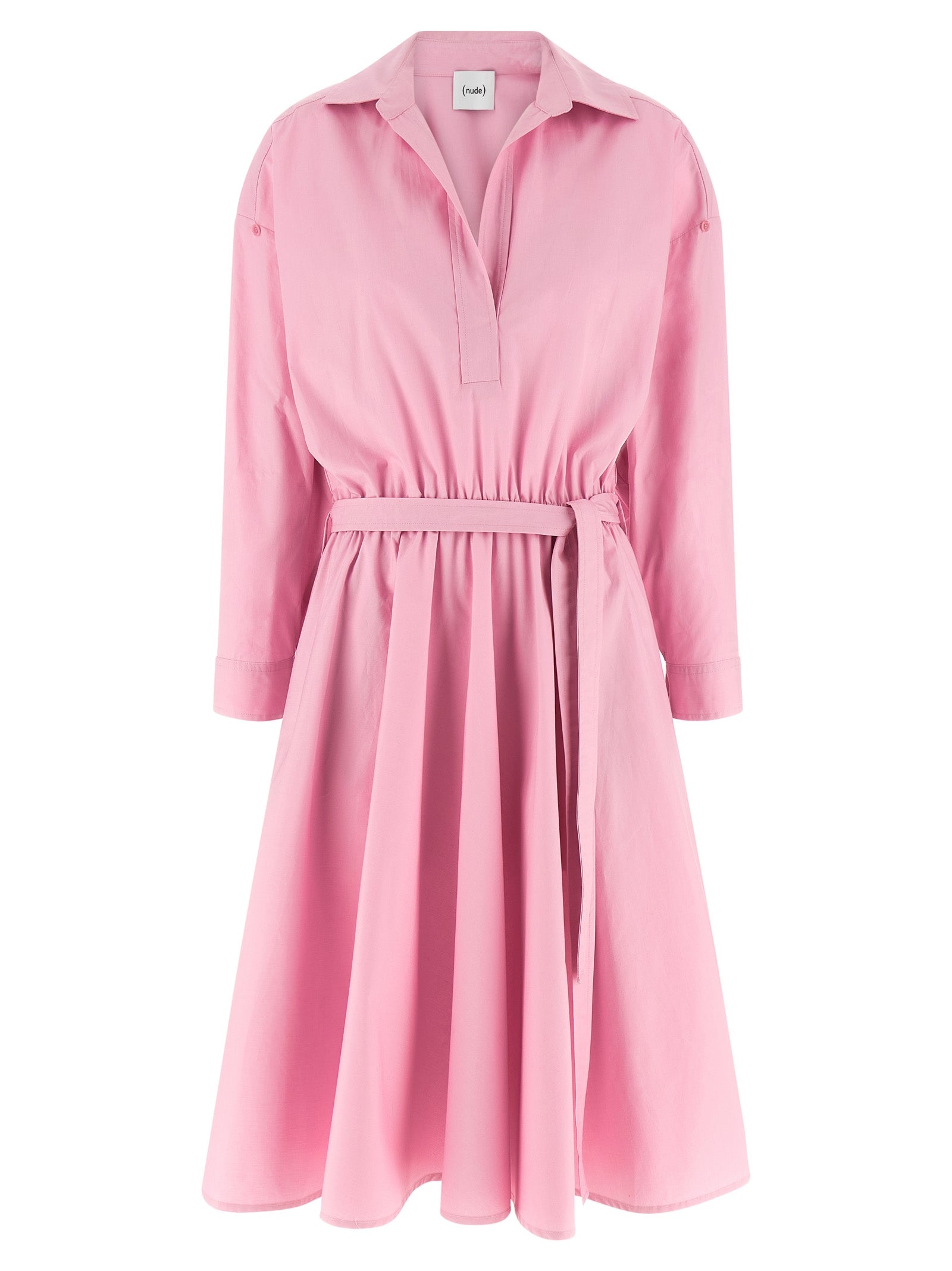 Nude Chemisier Dress