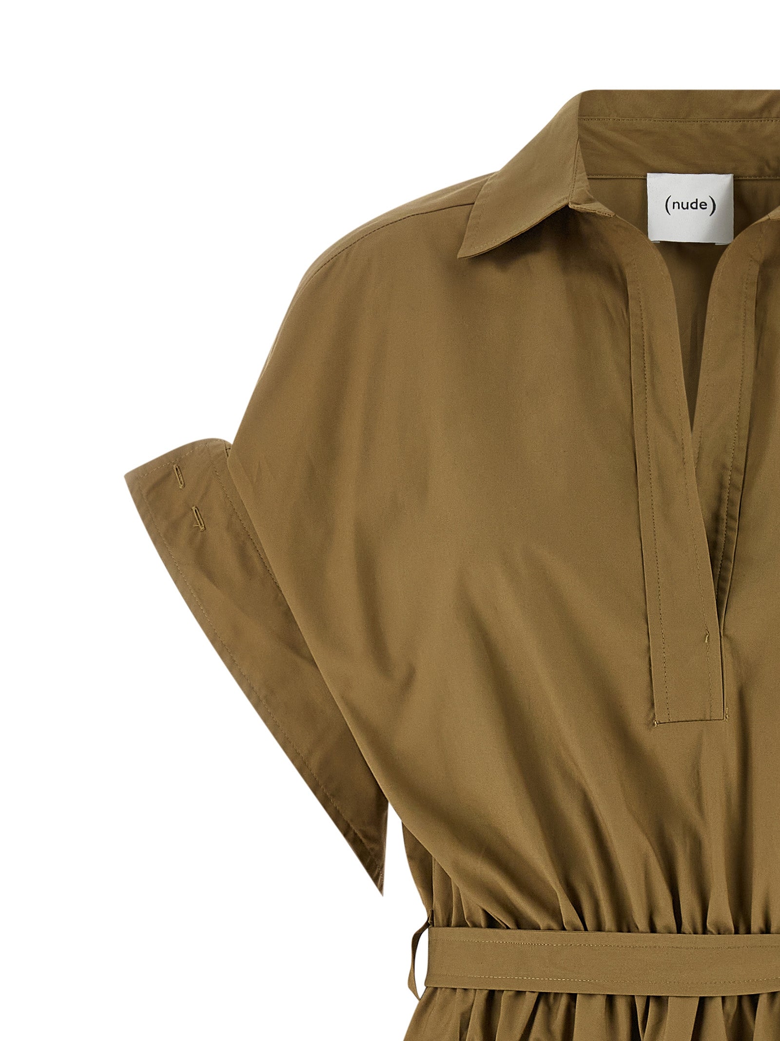 Nude Chemisier Dress