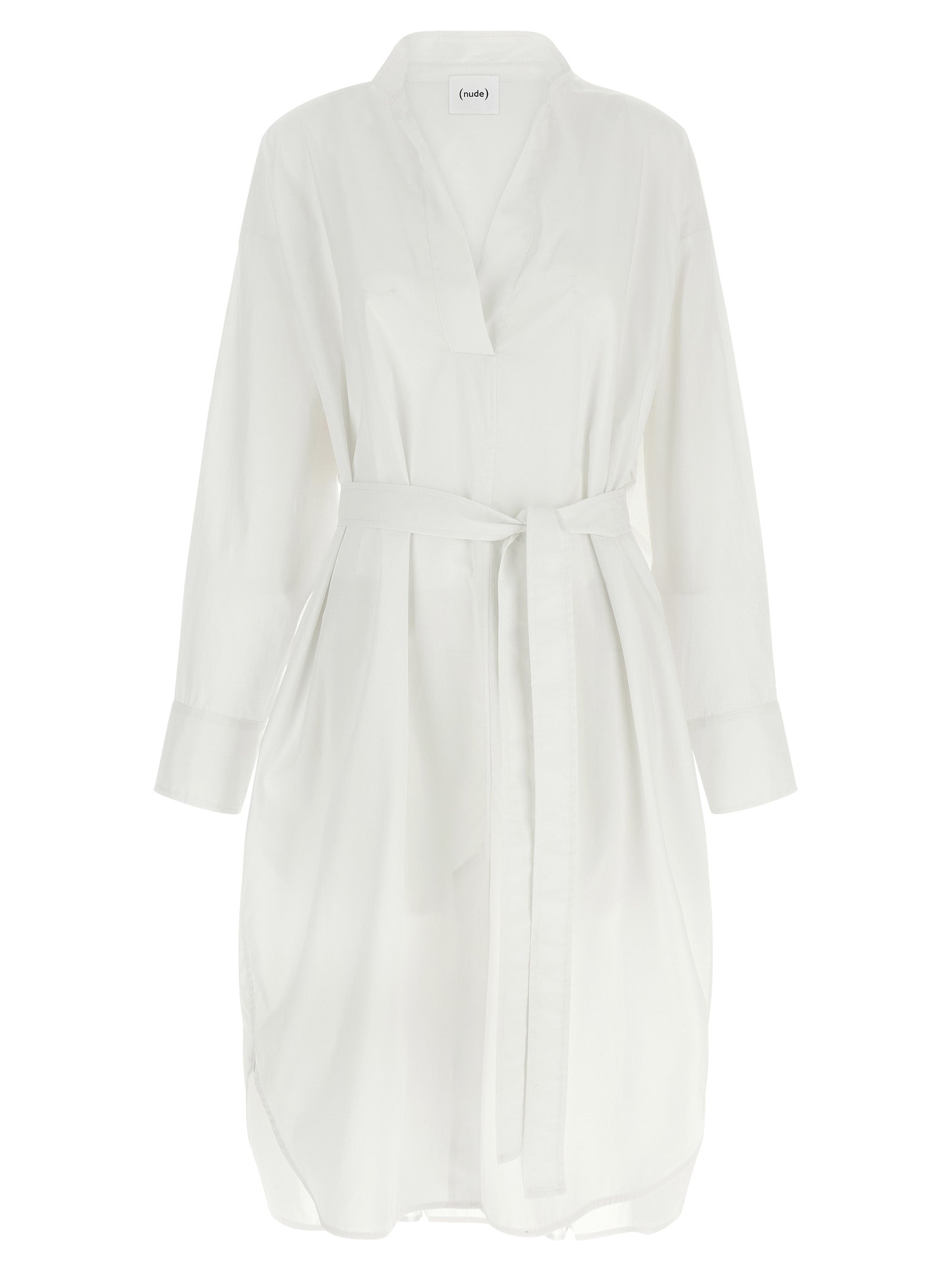 Nude Chemisier Dress