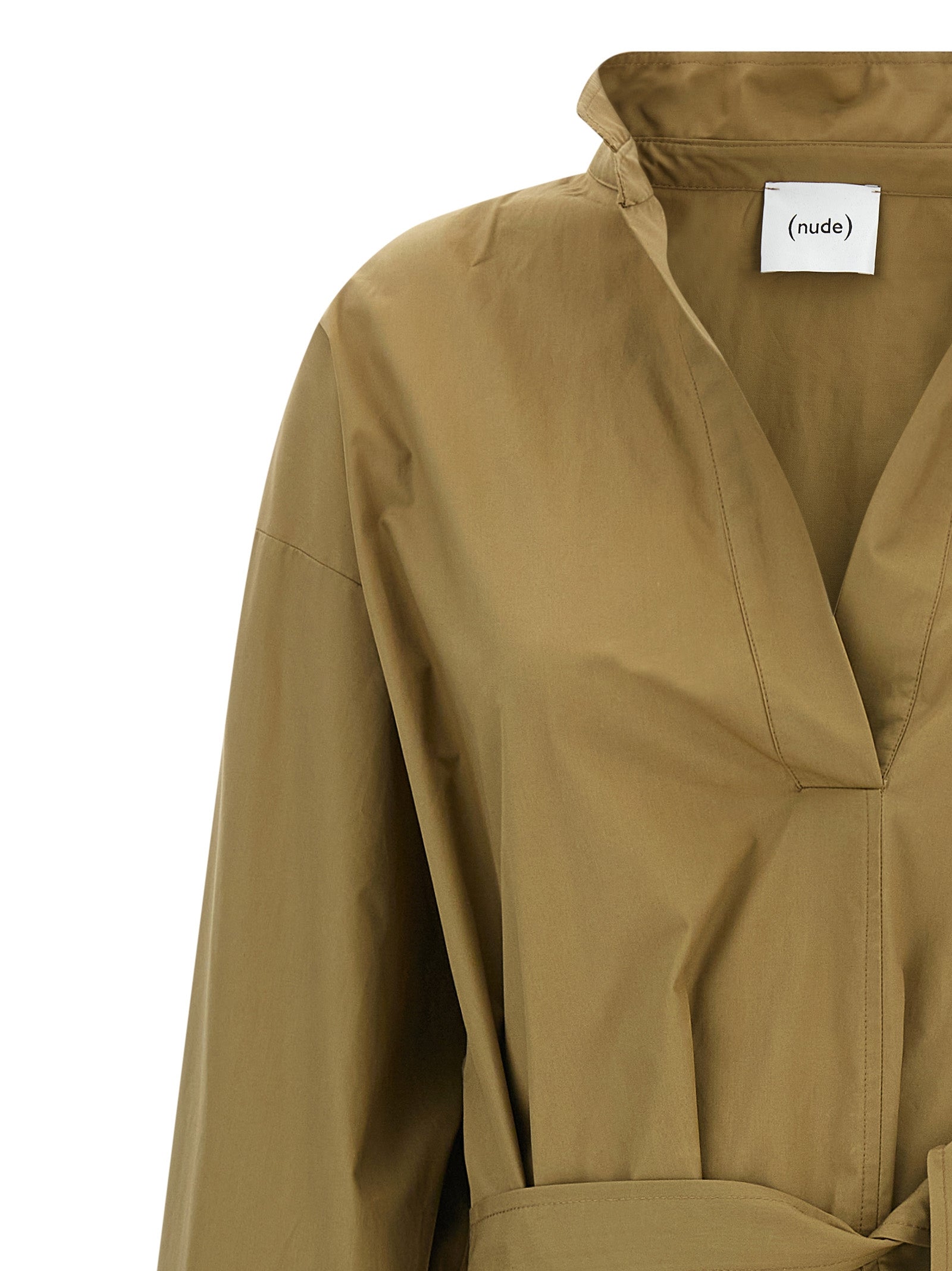 Nude Chemisier Dress