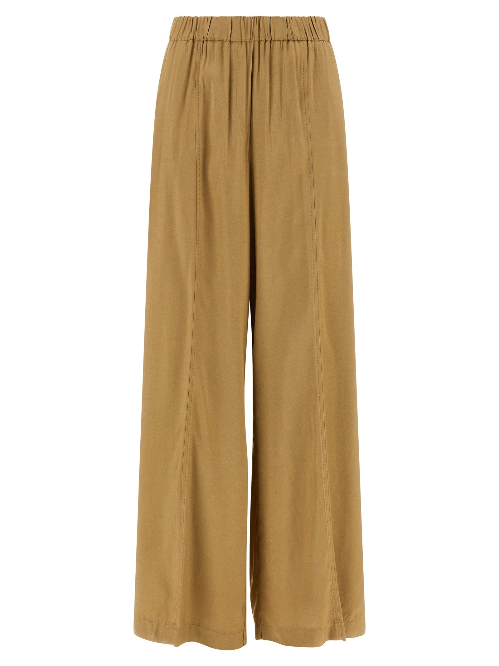 Nude Palazzo Pants