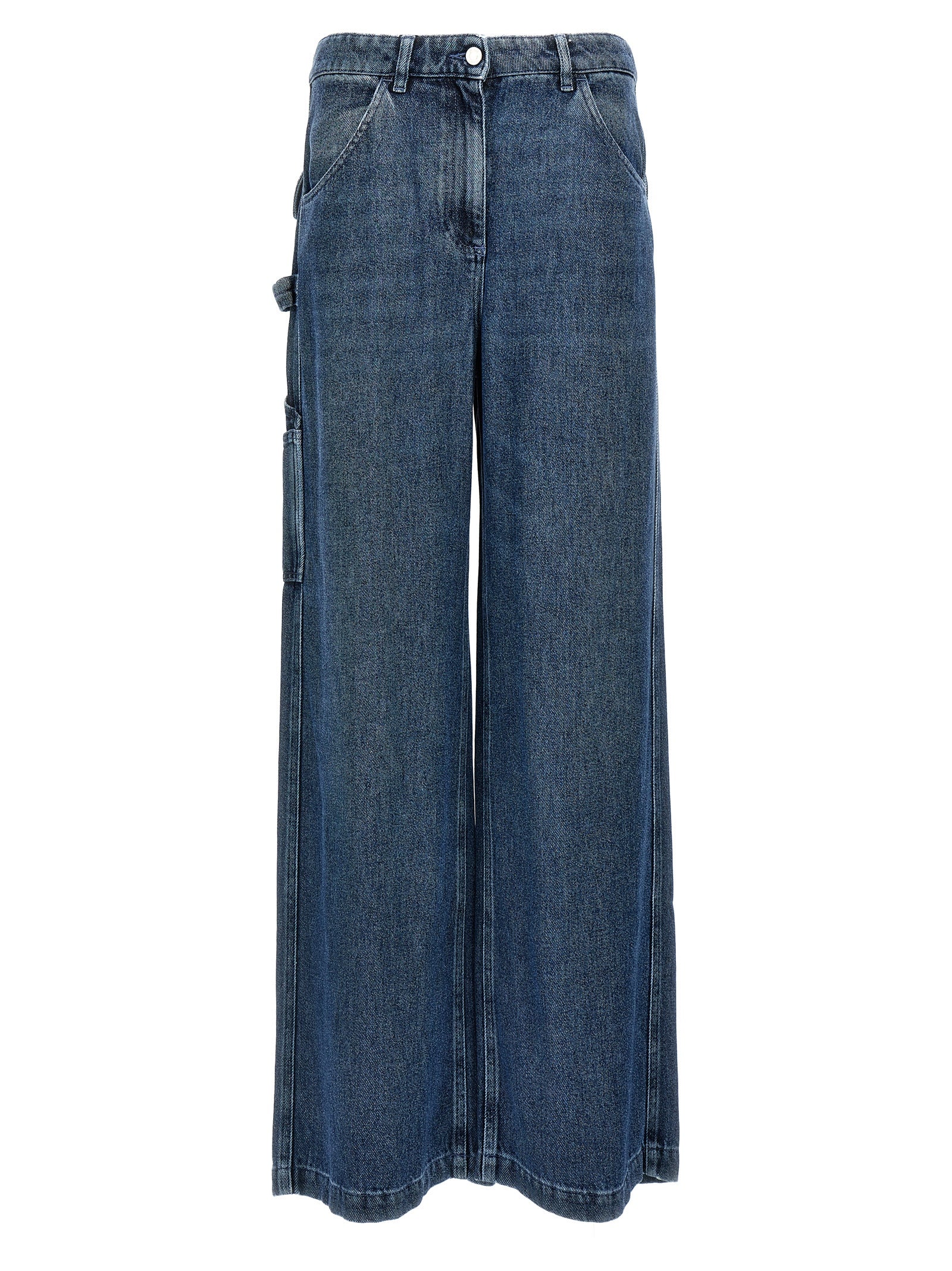 Nude Wide Leg Lyocell Jeans