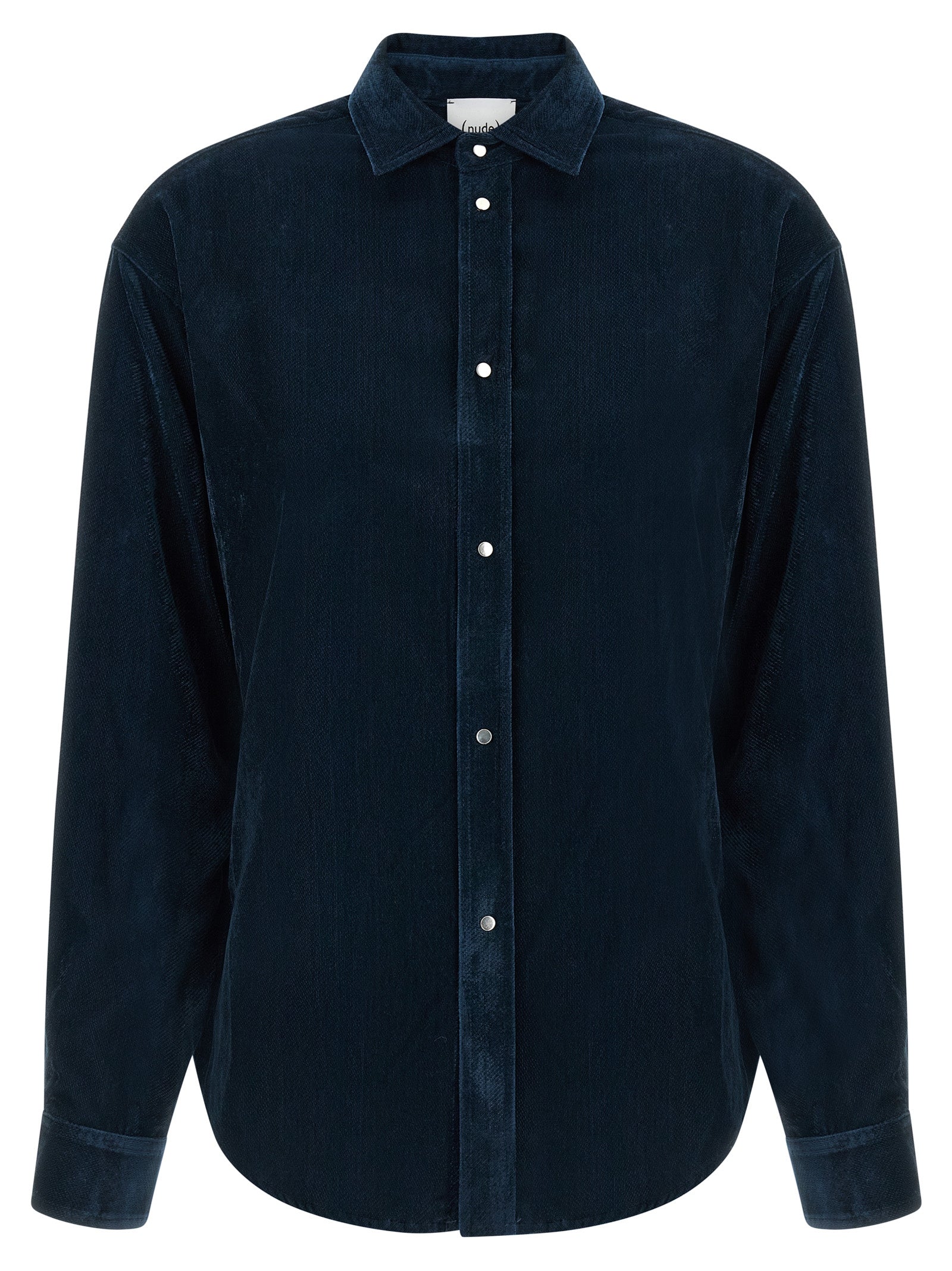 Nude Velvet Shirt