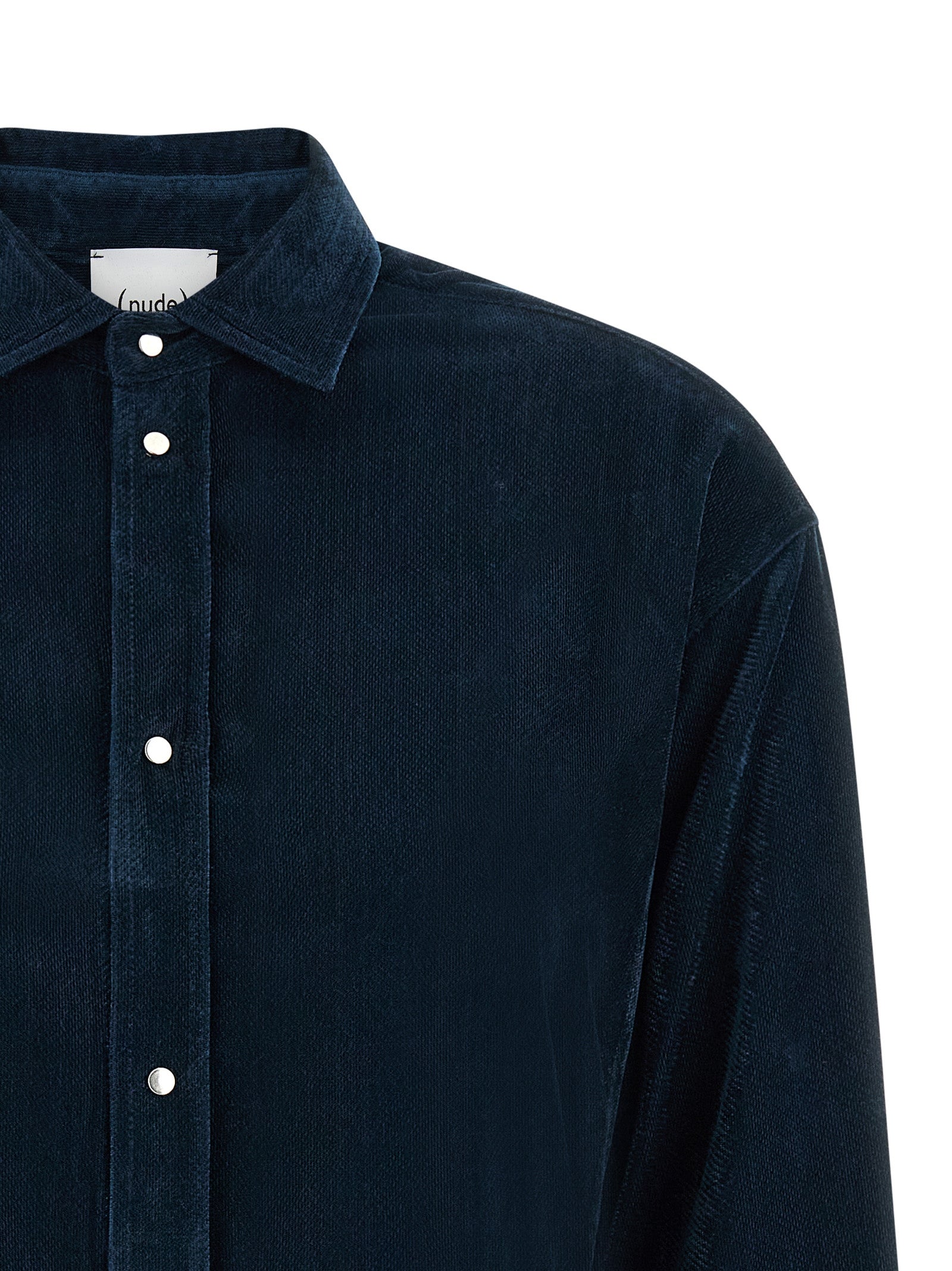 Nude Velvet Shirt