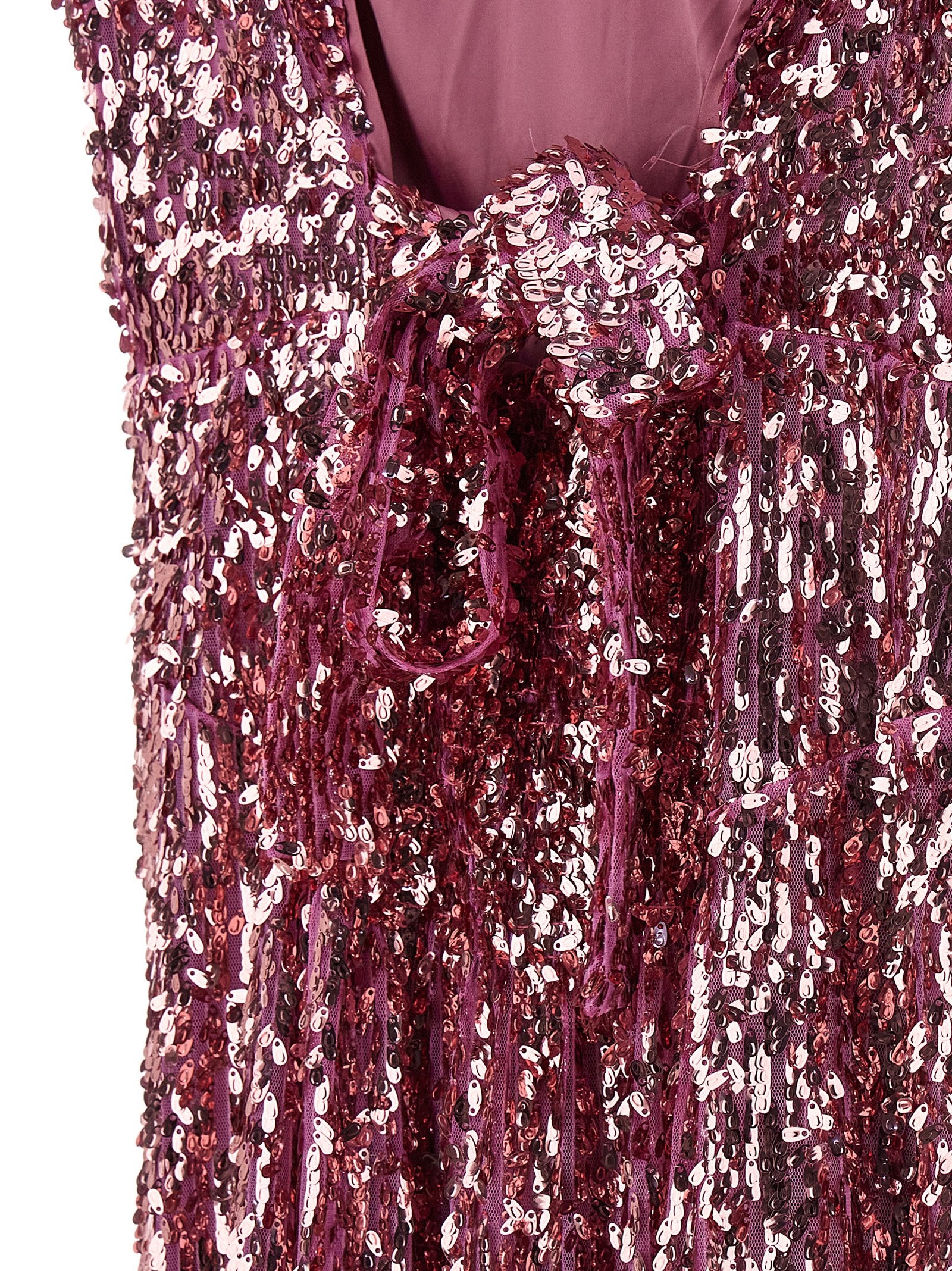 Rotate Birger Christensen Sequin Midi Dress