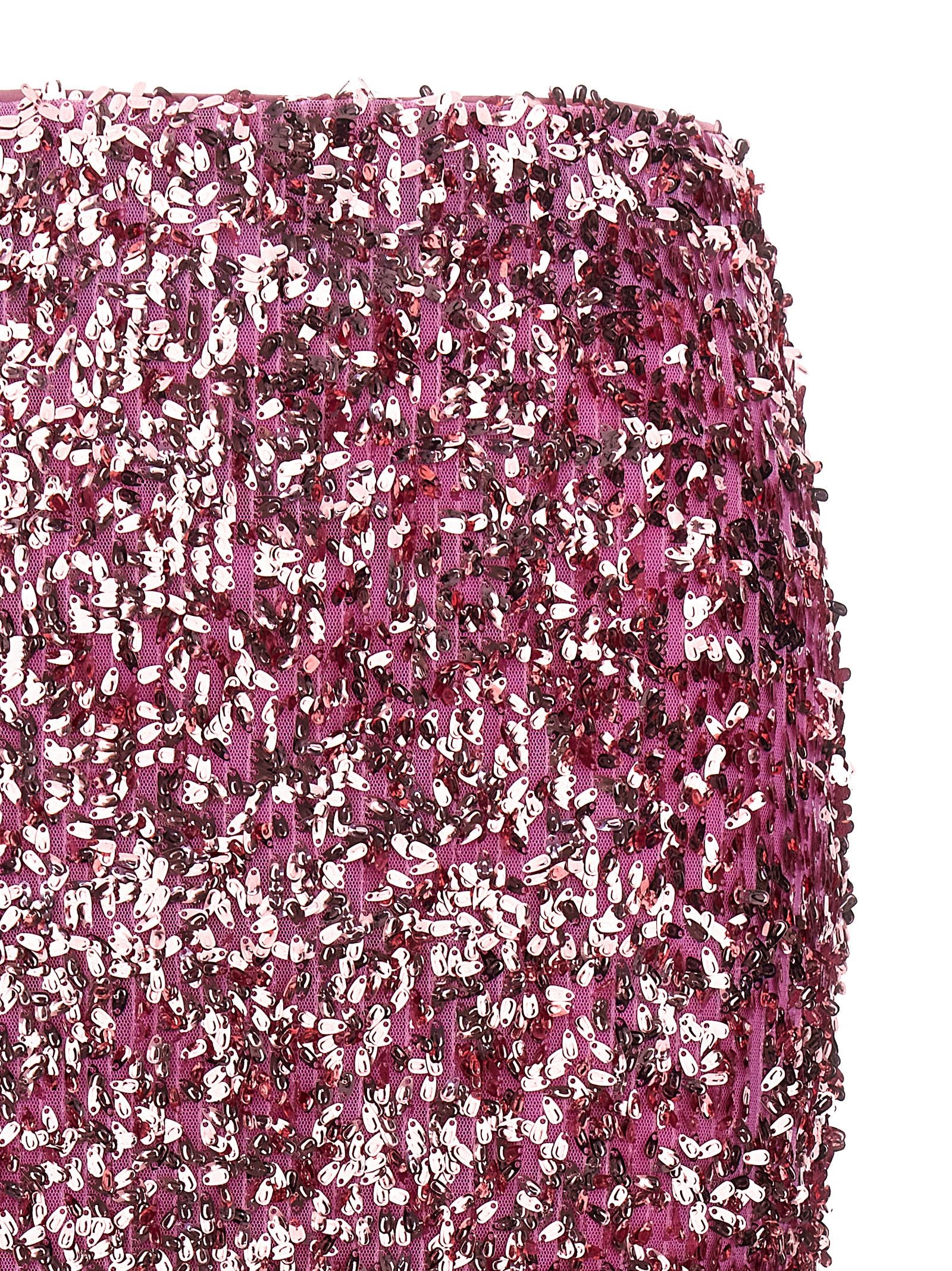 Rotate Birger Christensen Sequin Midi Skirt