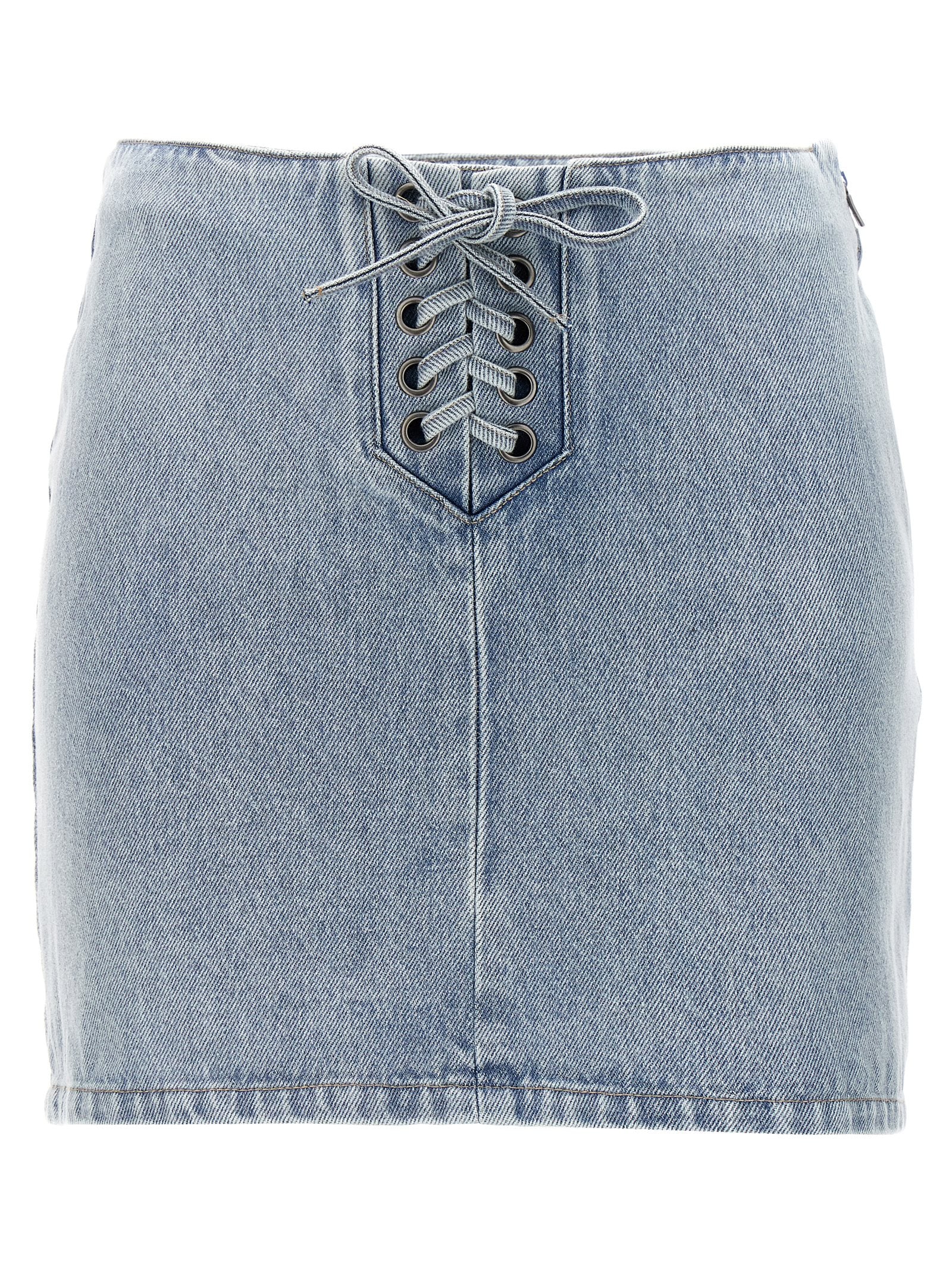 Rotate Birger Christensen Mini Denim Skirt