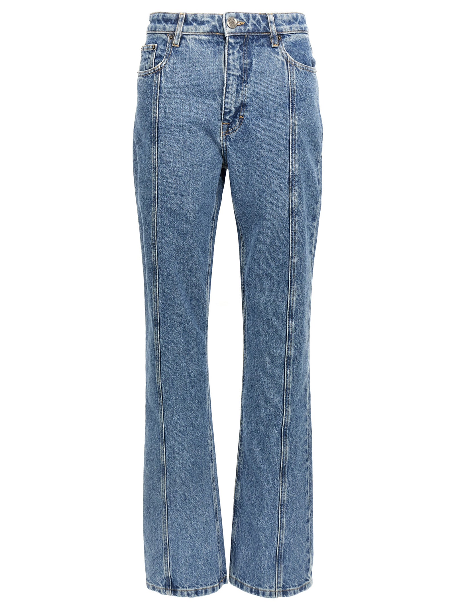 Rotate Birger Christensen Velcro Logo Jeans