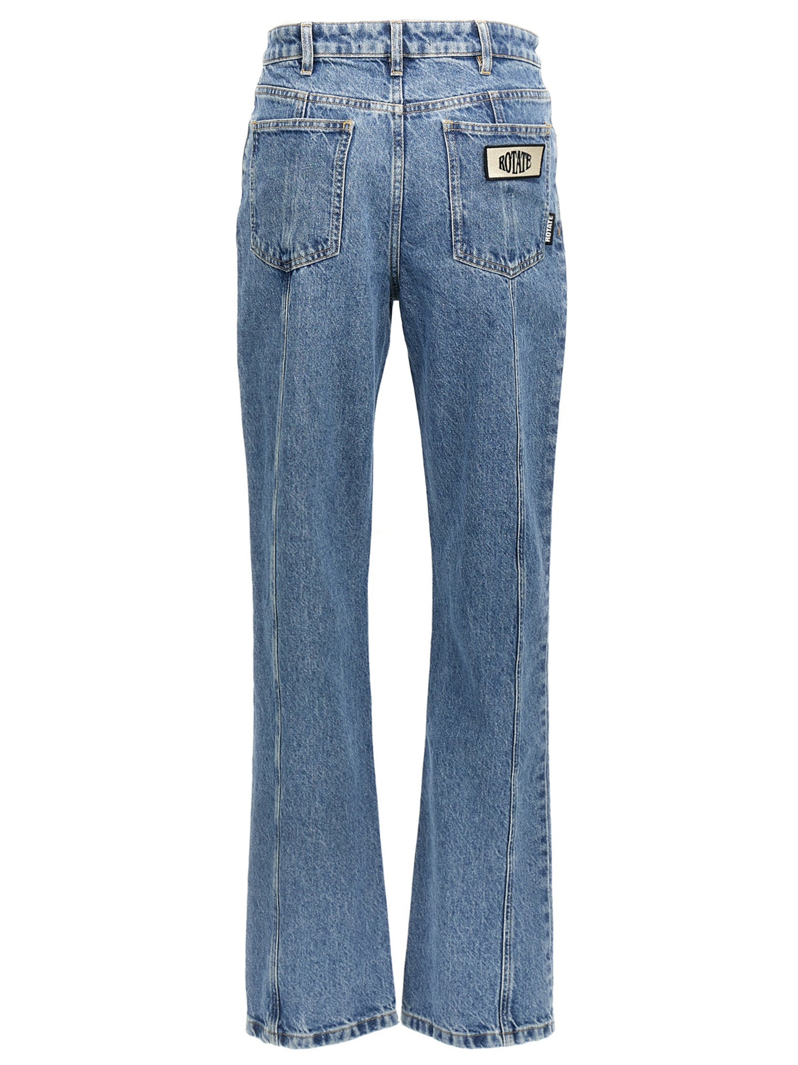 Rotate Birger Christensen Velcro Logo Jeans