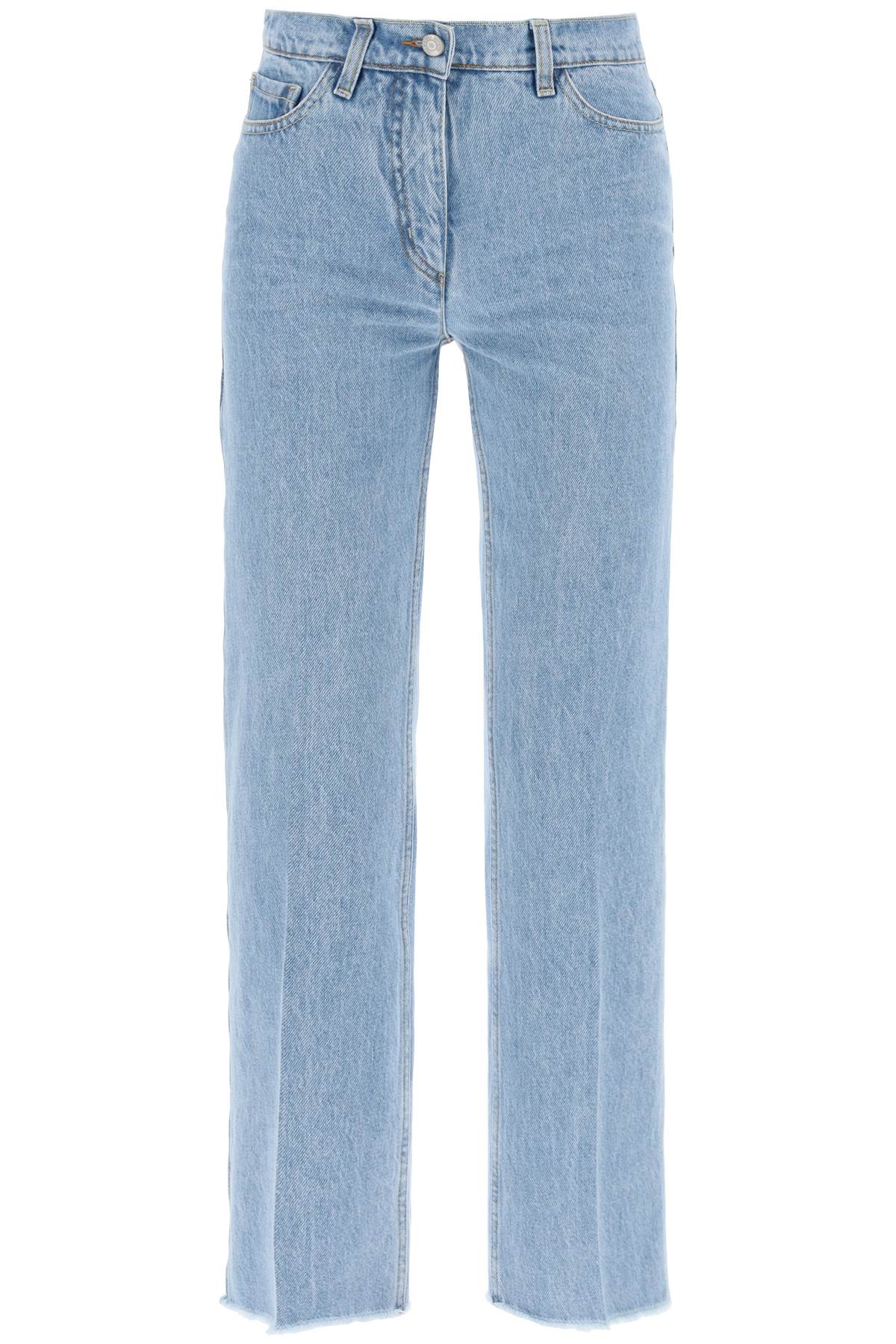 Magda Butrym Low-Waisted Cropped Jeans