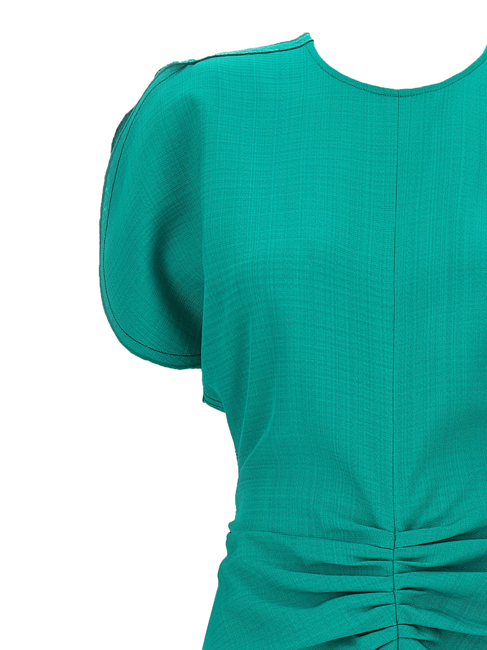 Victoria Beckham 'Gathered Waist Midi' Dress