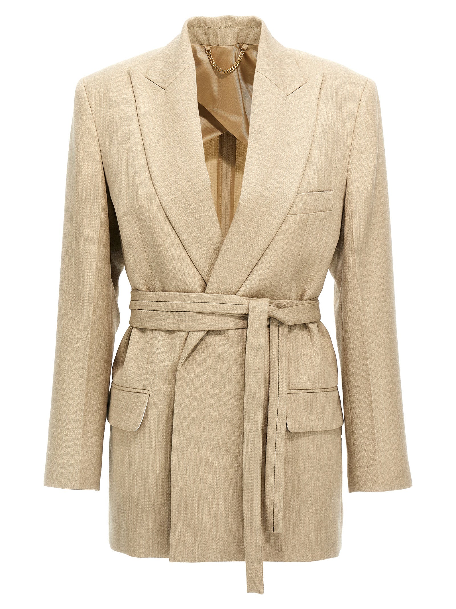 Victoria Beckham Belt Blazer