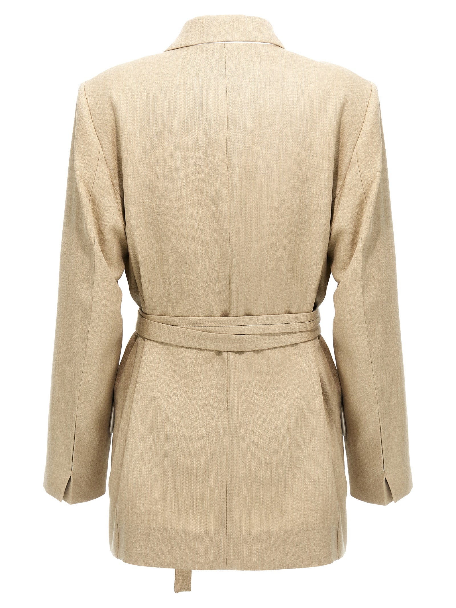 Victoria Beckham Belt Blazer