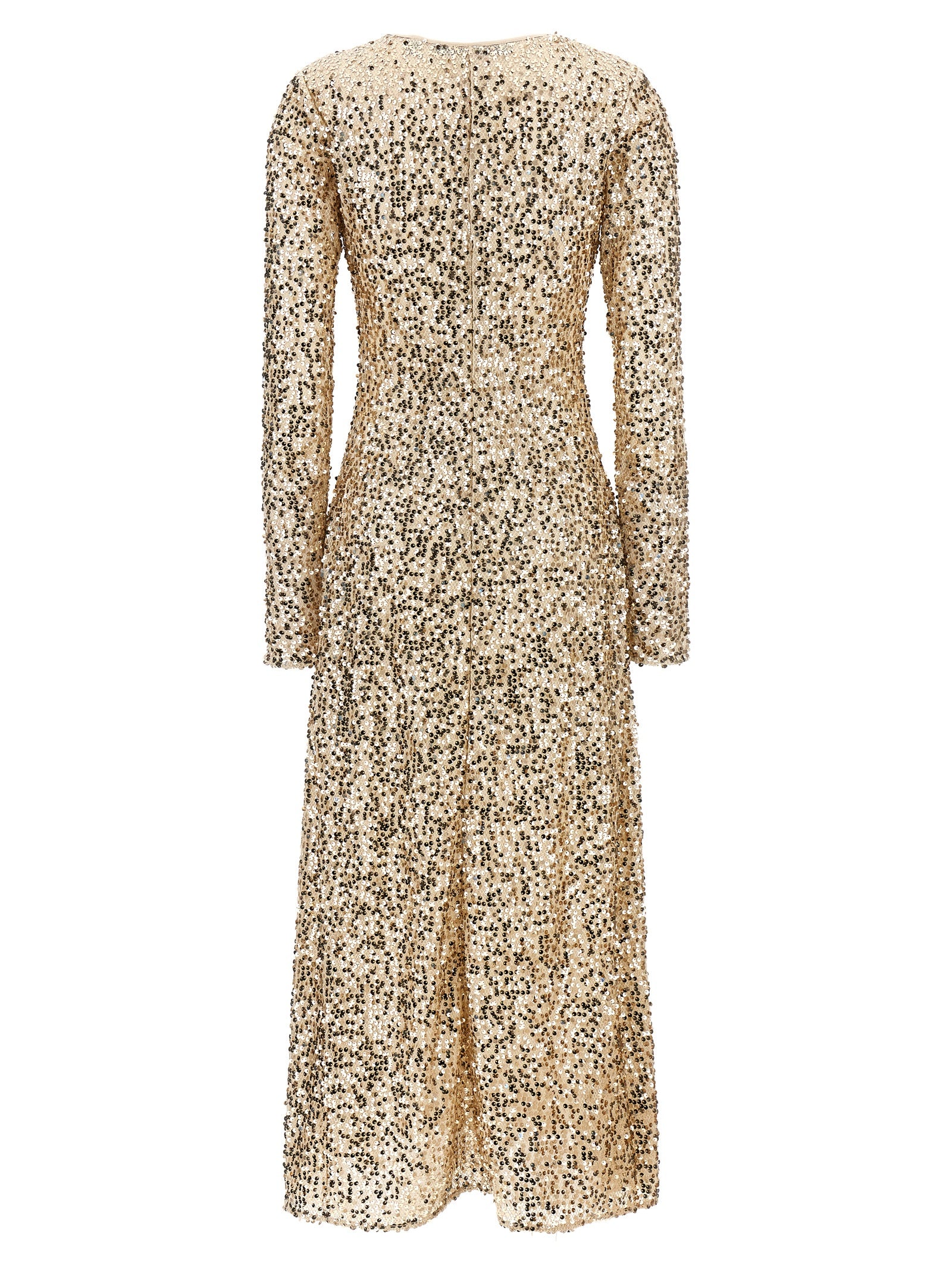 Rotate Birger Christensen 'Net Sequins Midi' Dress