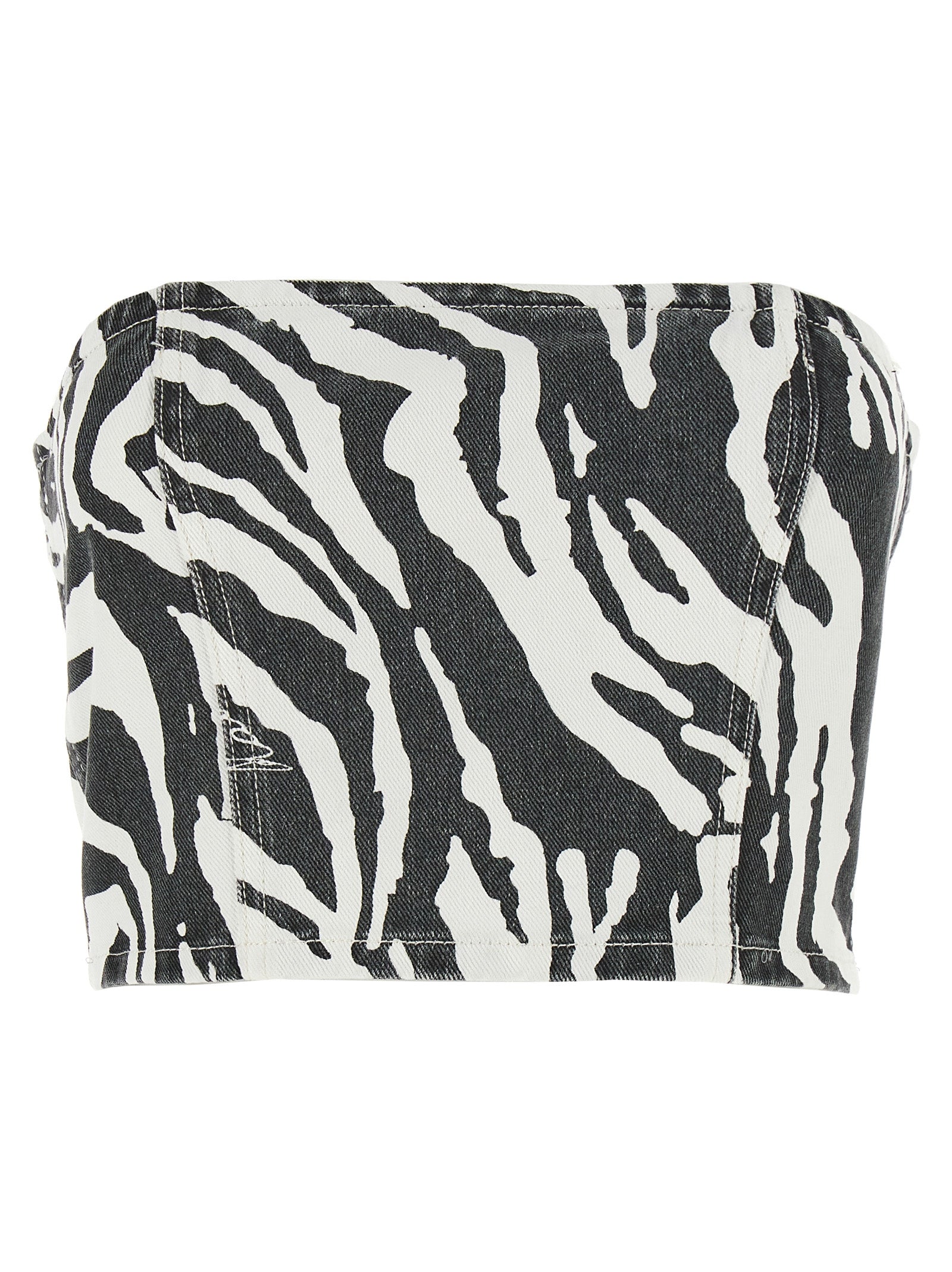 Rotate Birger Christensen 'Zebra' Top