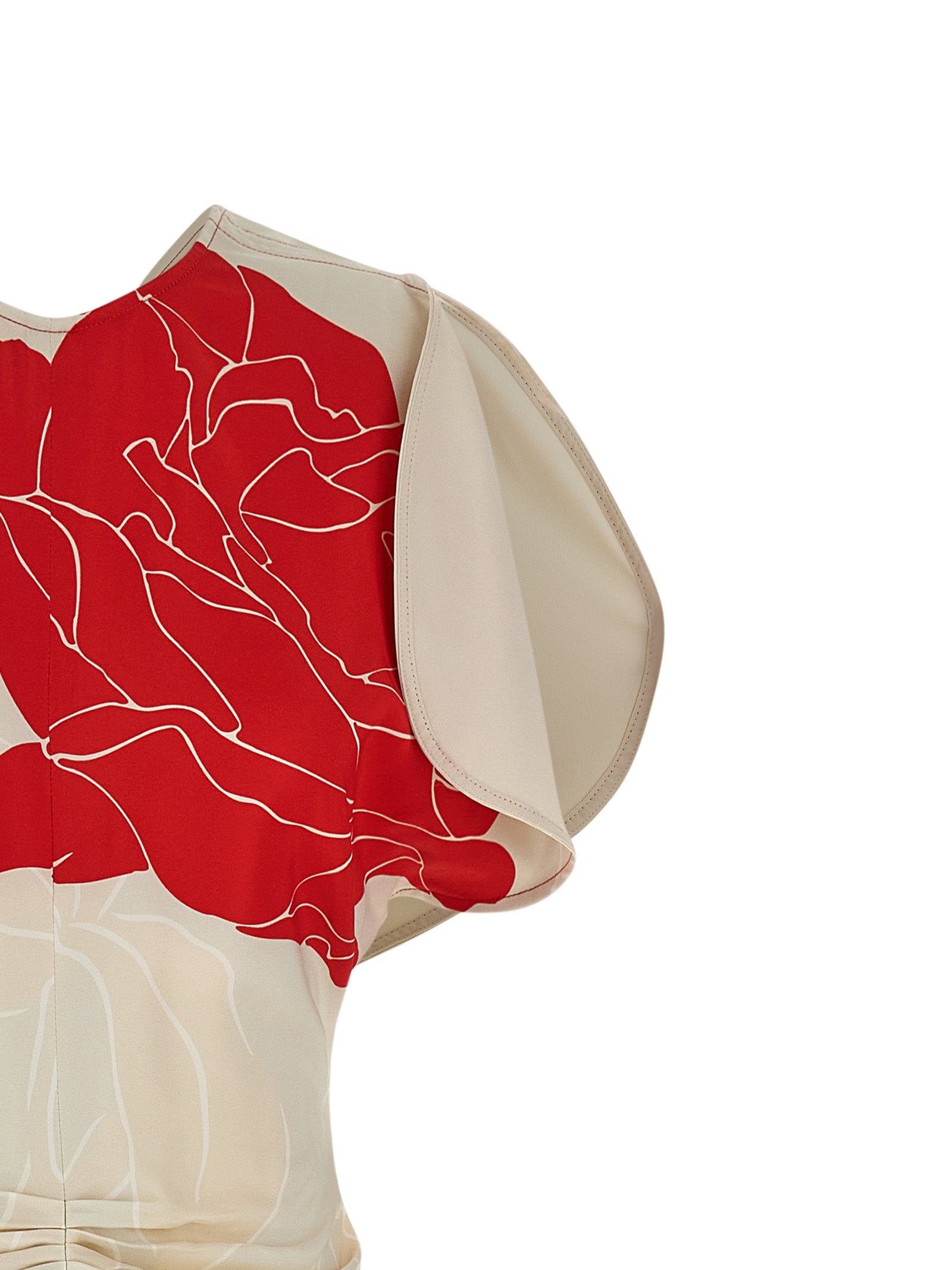 Victoria Beckham 'Gathered Waist' Dress