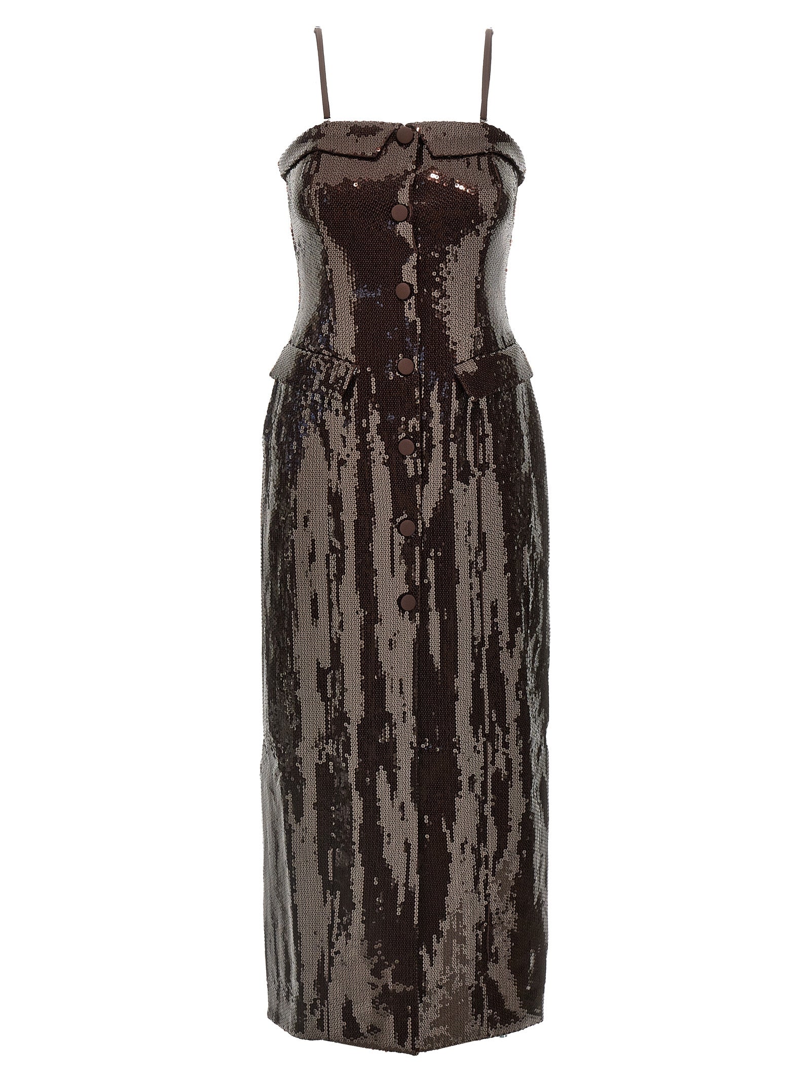 Rotate Birger Christensen Sequin Midi Dress