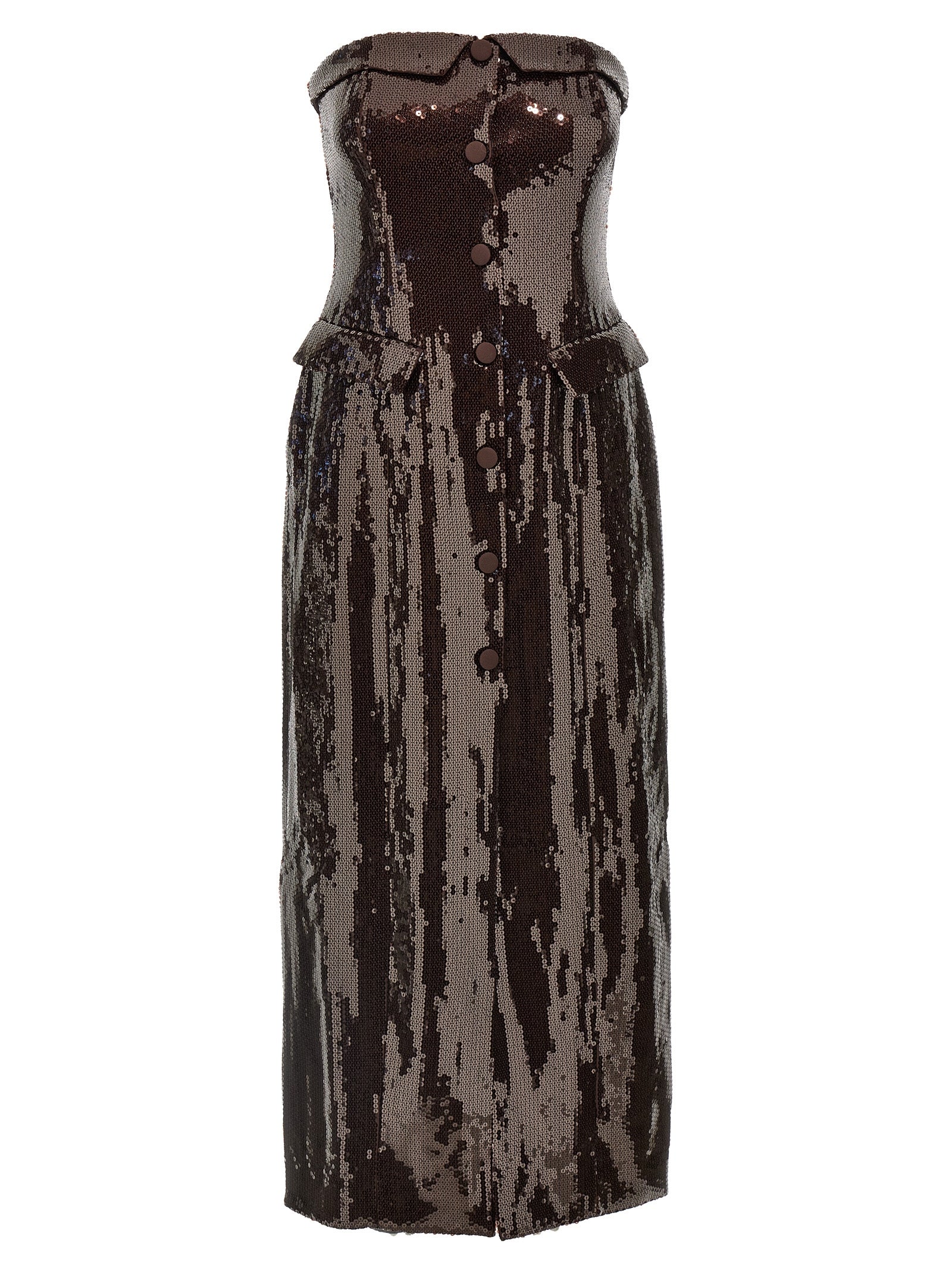 Rotate Birger Christensen Sequin Midi Dress