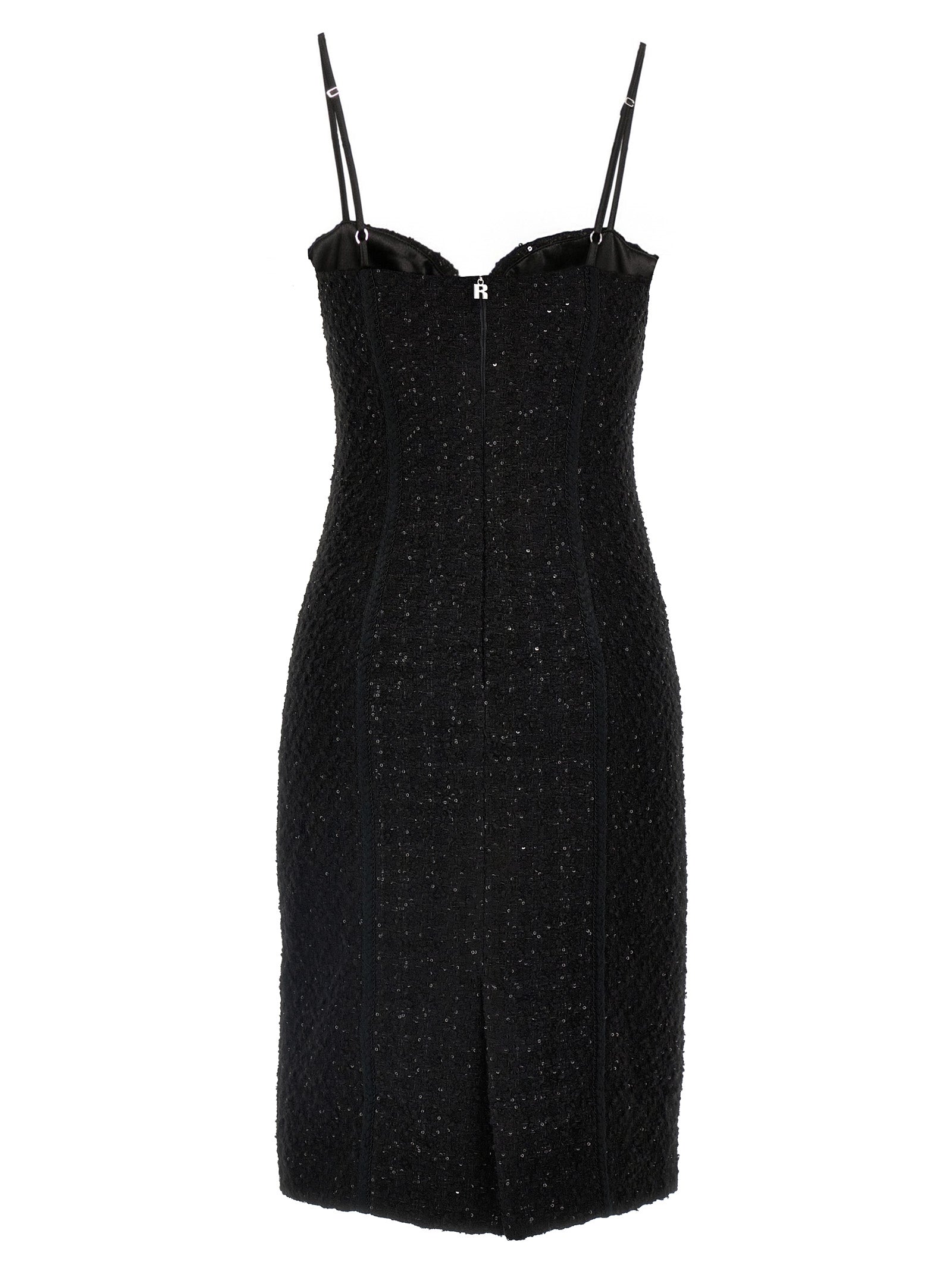 Rotate Birger Christensen Bouclé Midi Dress