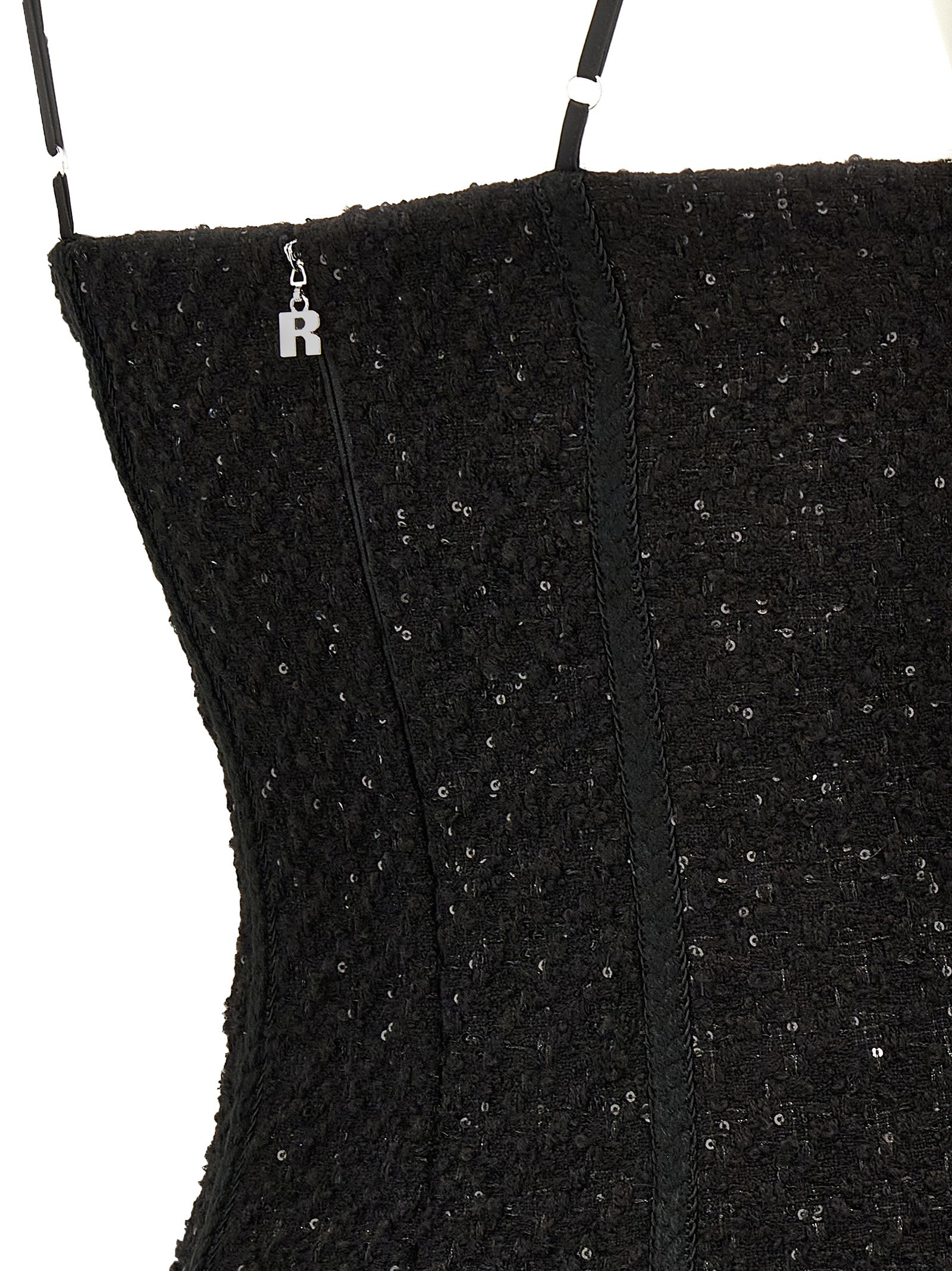 Rotate Birger Christensen Bouclé Midi Dress