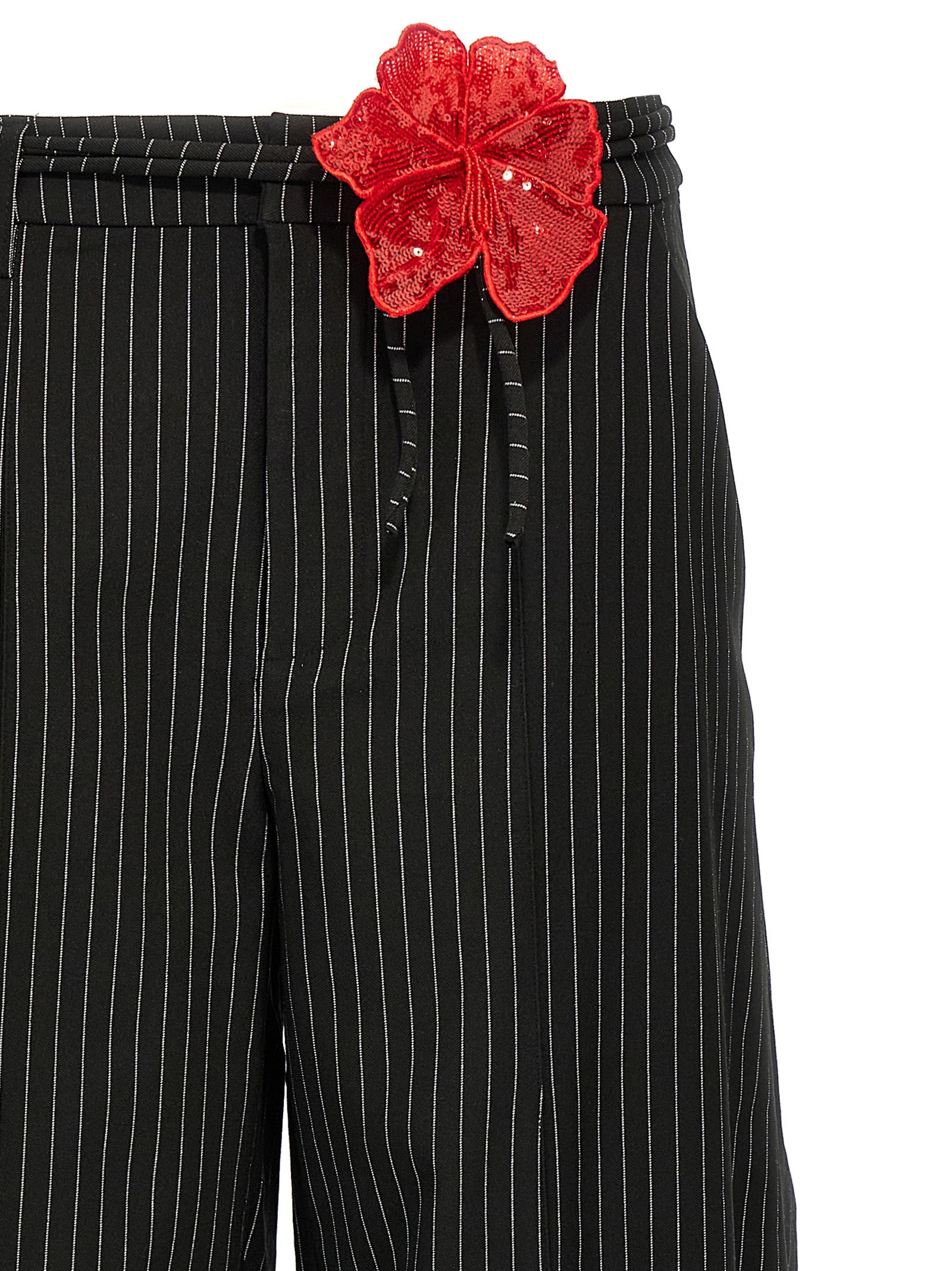 Rotate Birger Christensen Pinstriped 'Cargo' Pants