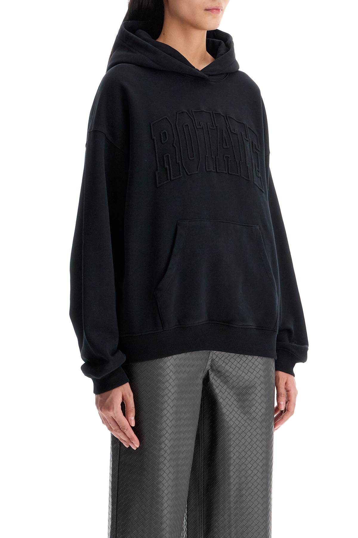 Rotate Hooded Sweatshirt With