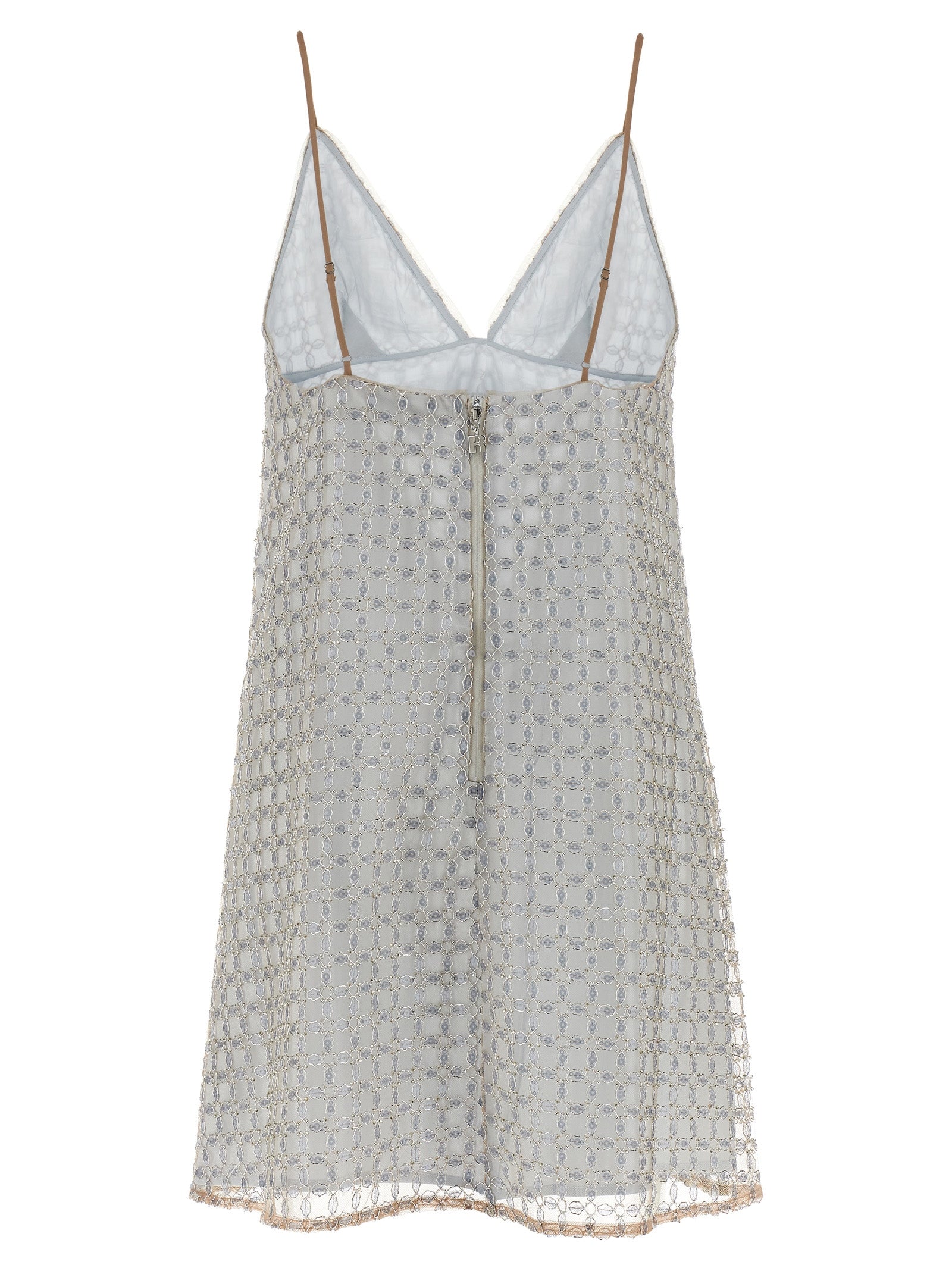 Rotate Birger Christensen 'Beaded A-Line Mini' Dress