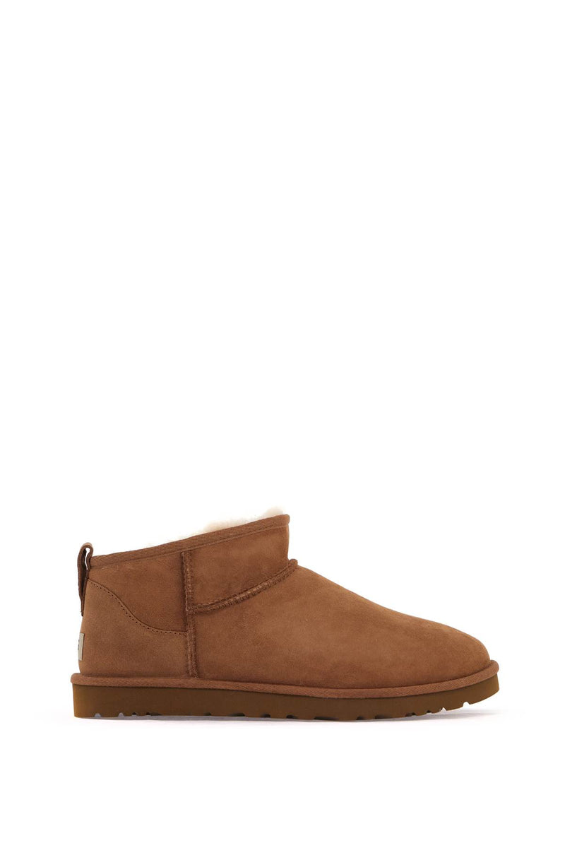 Ugg Classic Ultra Mini Ankle Boots Brown