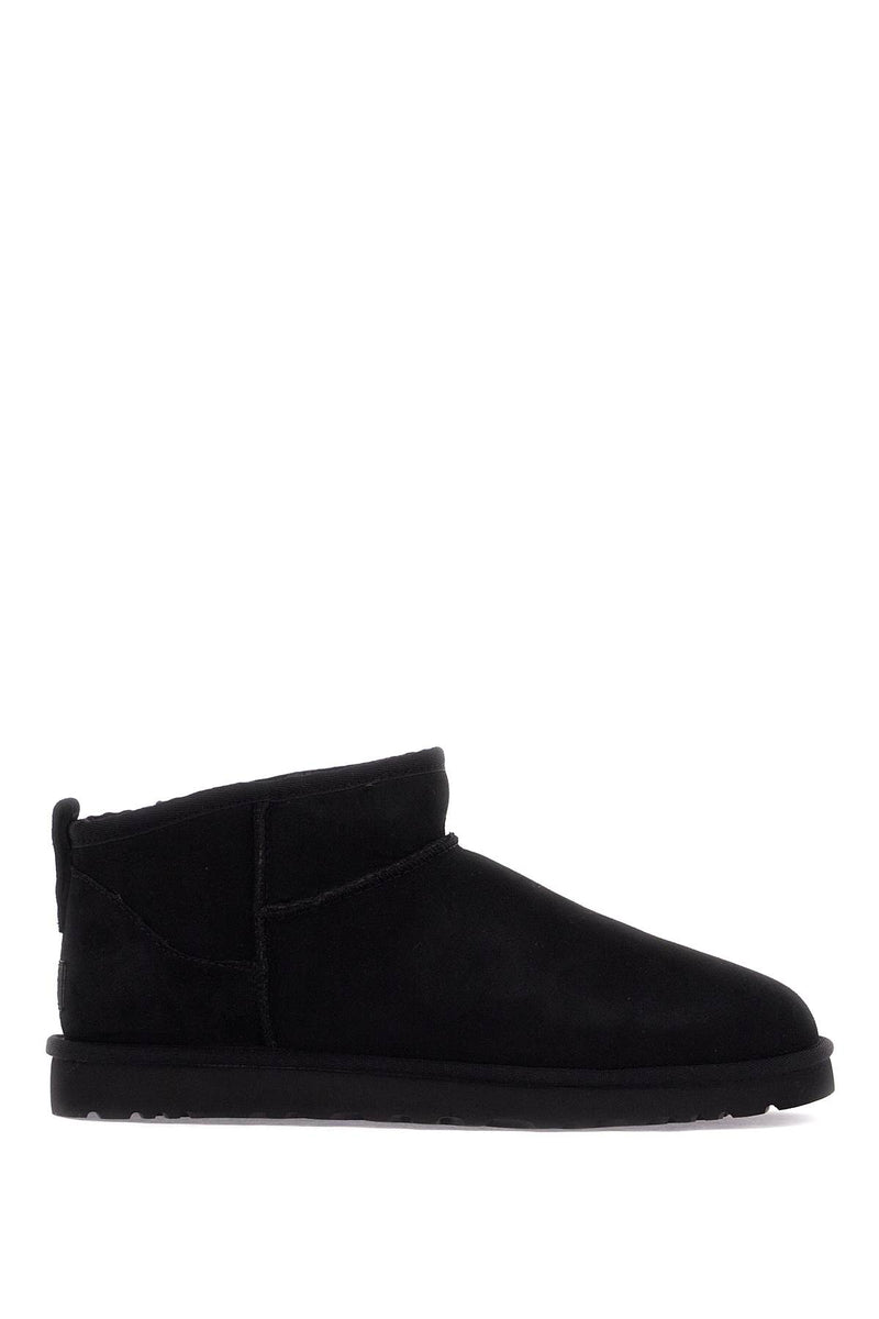 Ugg Classic Ultra Mini Ankle Boots Black