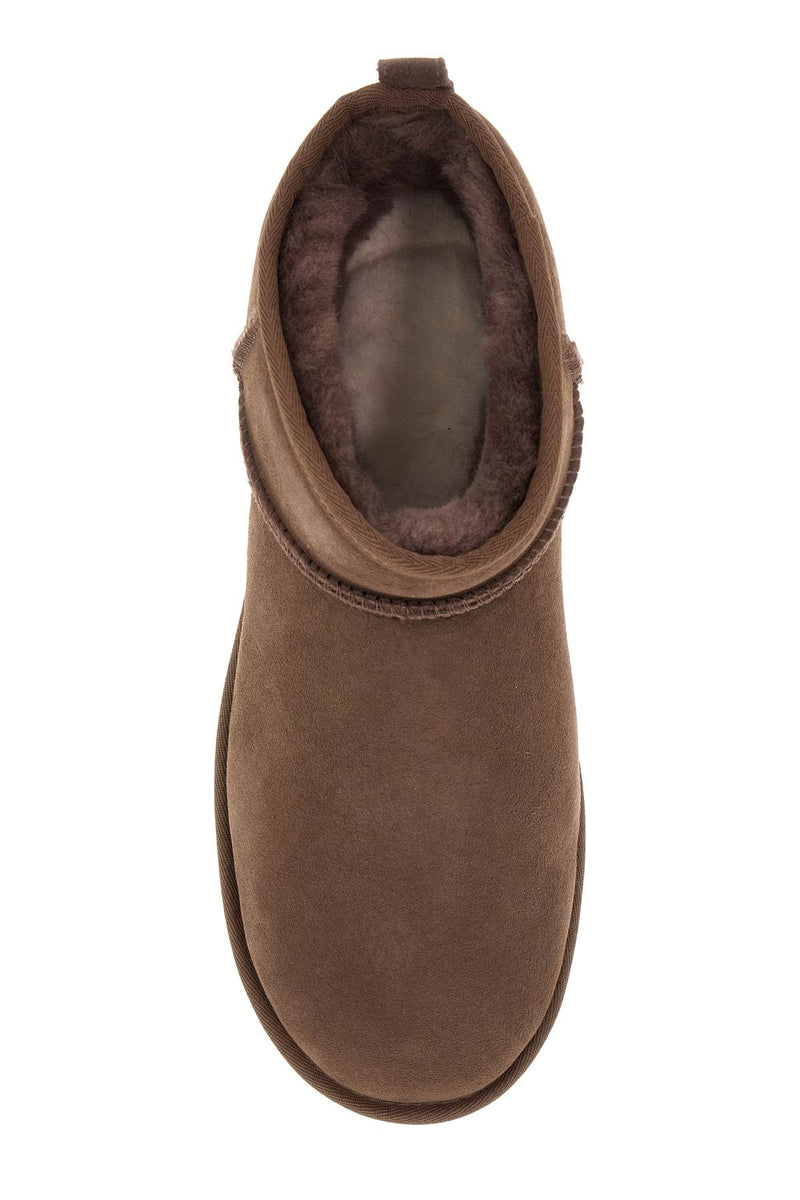 Ugg Classic Ultra Mini Ankle Boots Brown