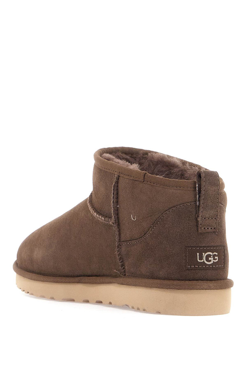 Ugg Classic Ultra Mini Ankle Boots Brown