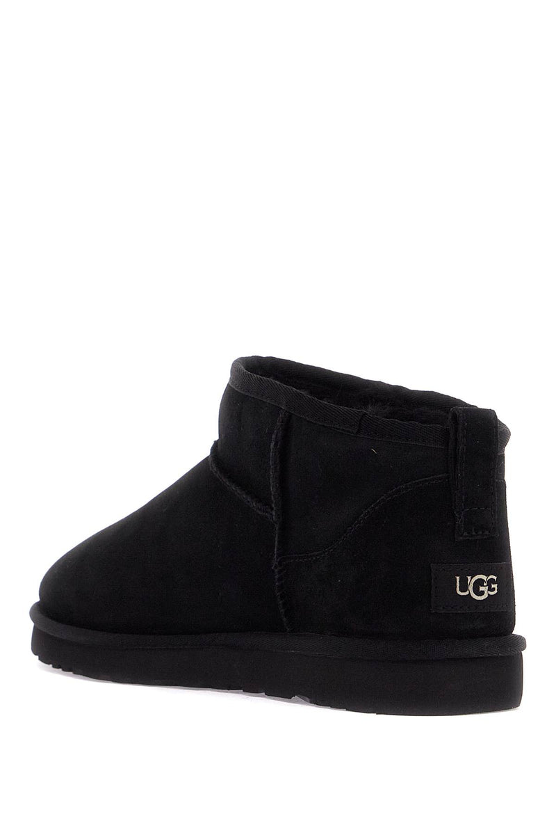 Ugg Classic Ultra Mini Ankle Boots Black