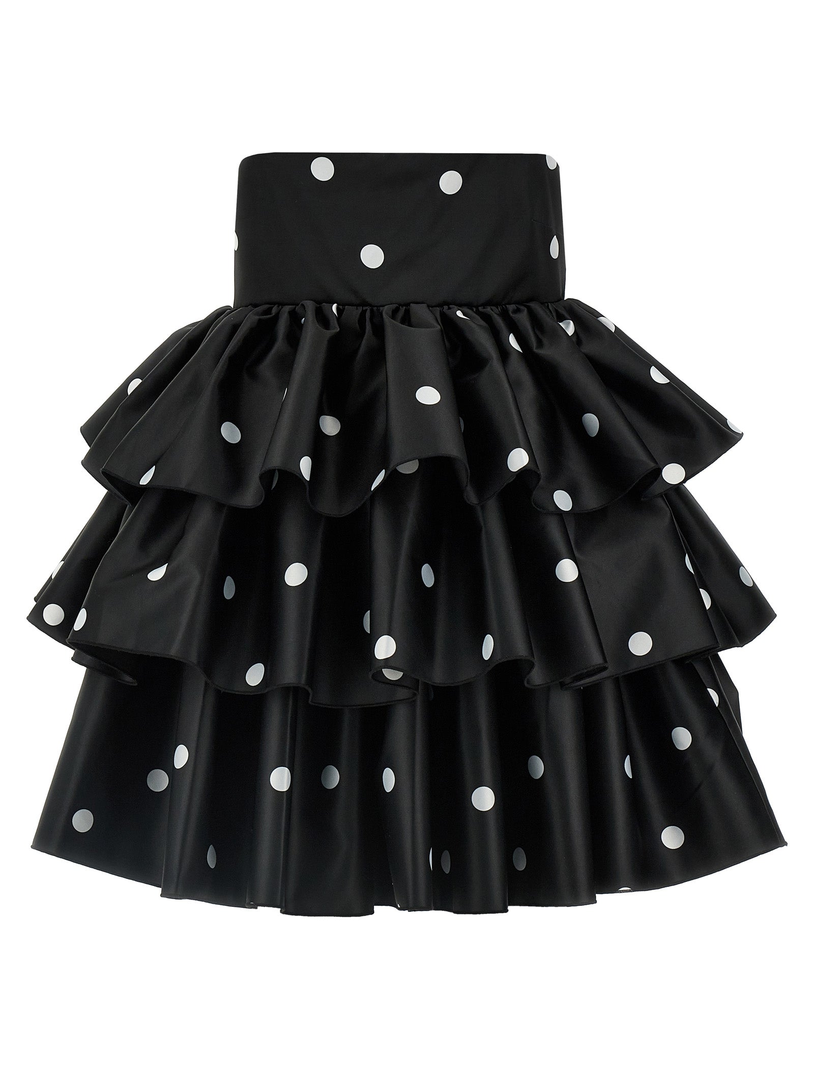 Rotate Birger Christensen 'Satin Ruffle' Dress