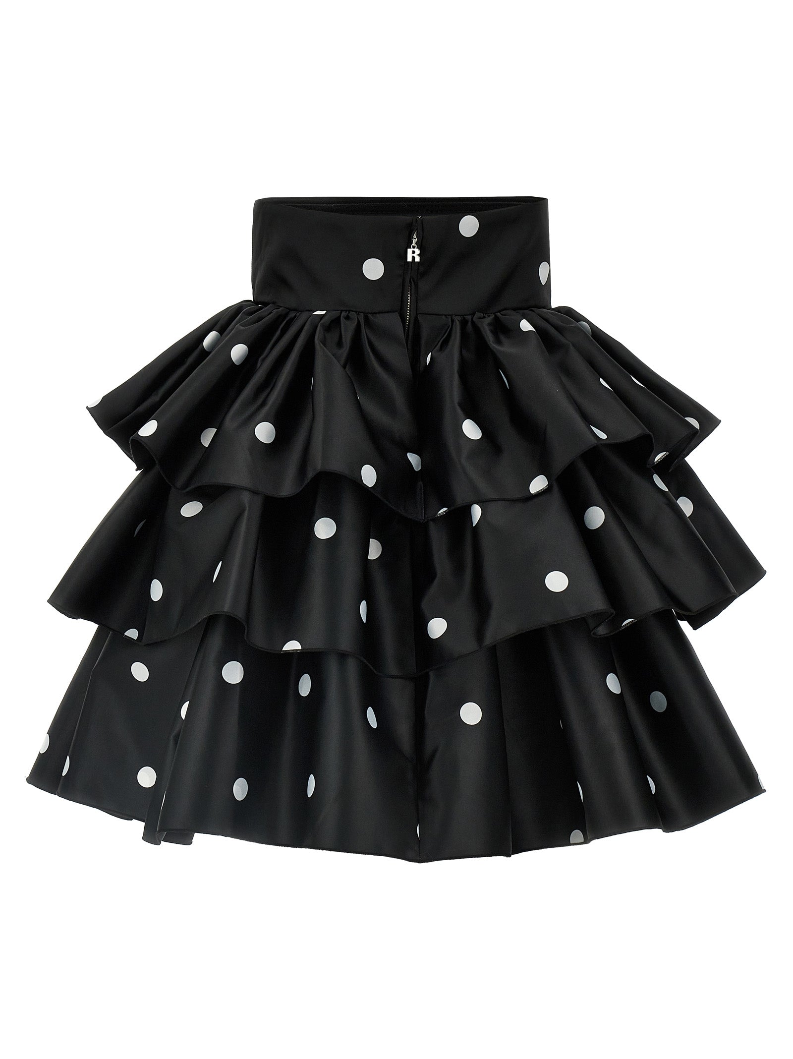 Rotate Birger Christensen 'Satin Ruffle' Dress