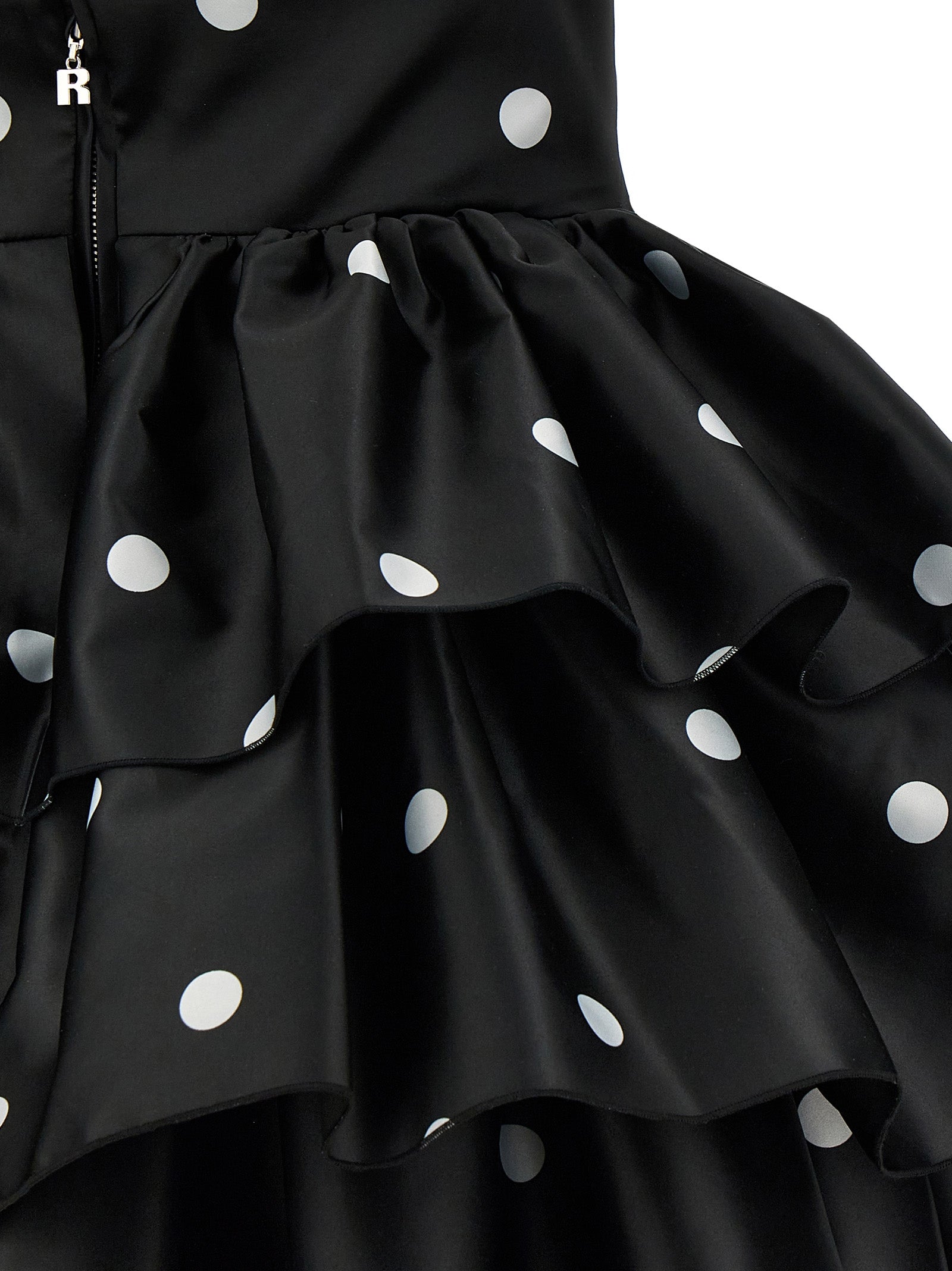 Rotate Birger Christensen 'Satin Ruffle' Dress