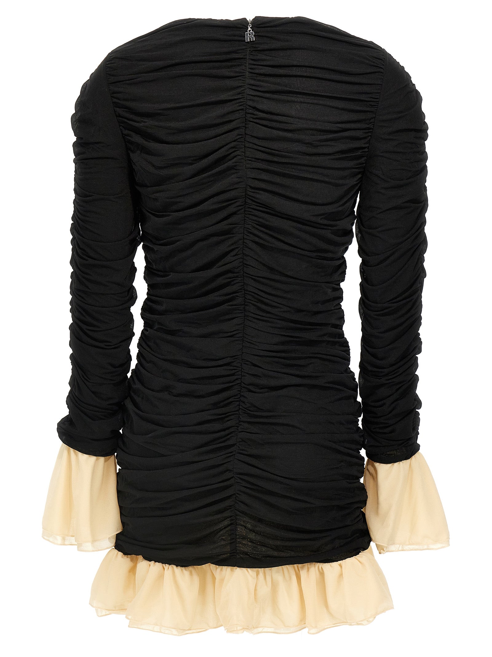 Rotate Birger Christensen 'Mini Ruched Ls' Dress