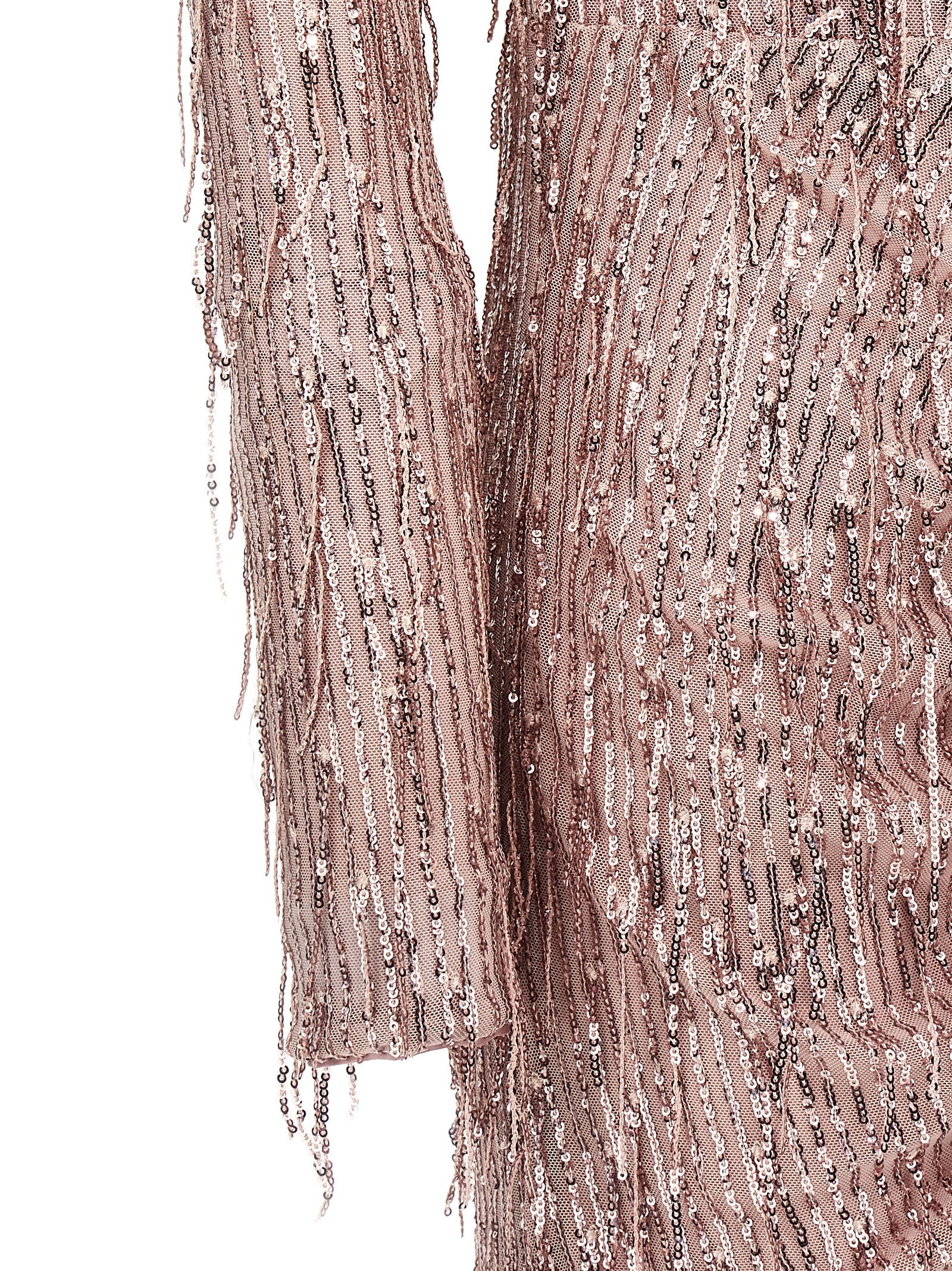 Rotate Birger Christensen 'Sequin Fringe Mini' Dress