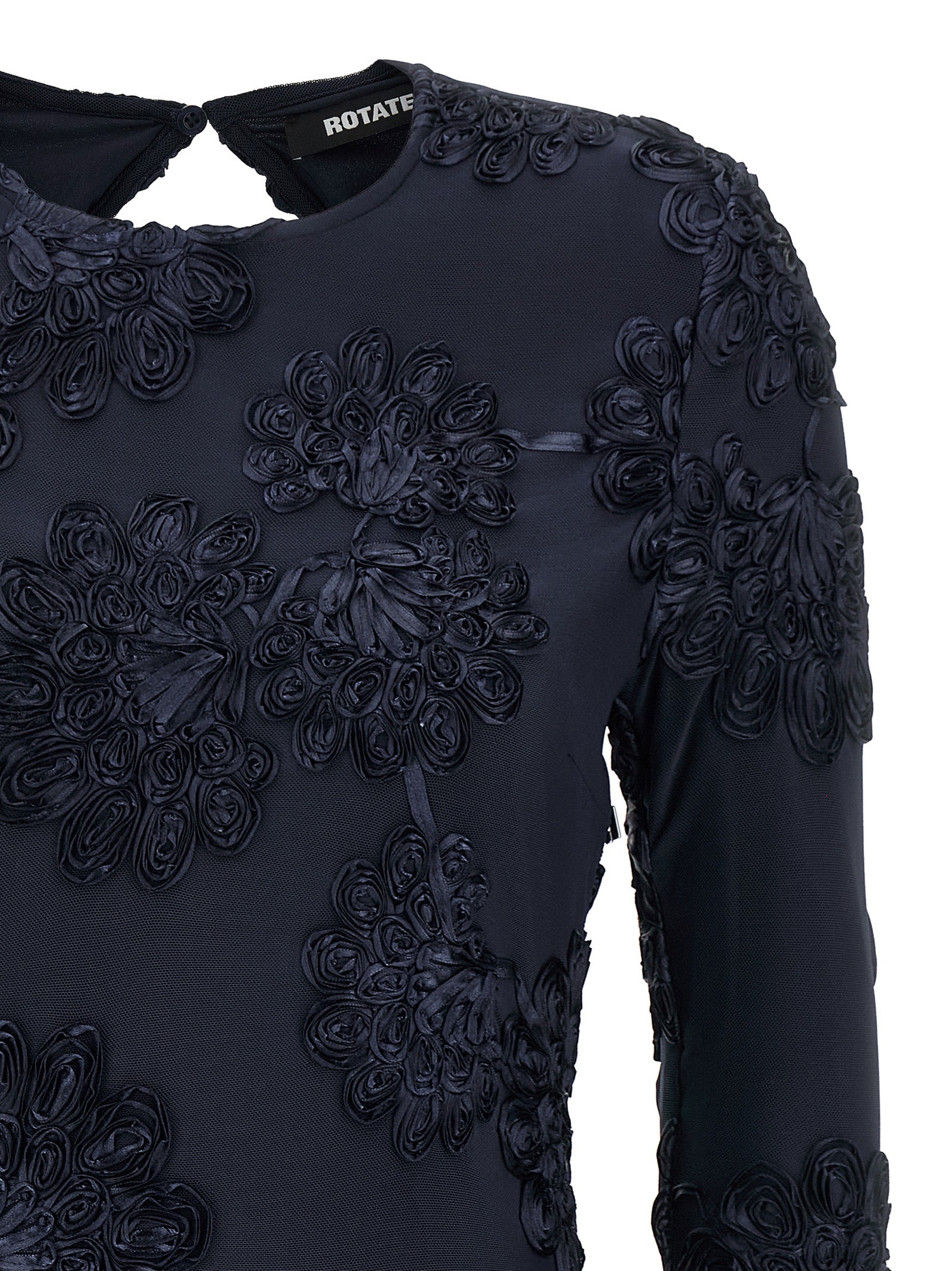 Rotate Birger Christensen '3D Mesh Mini' Dress