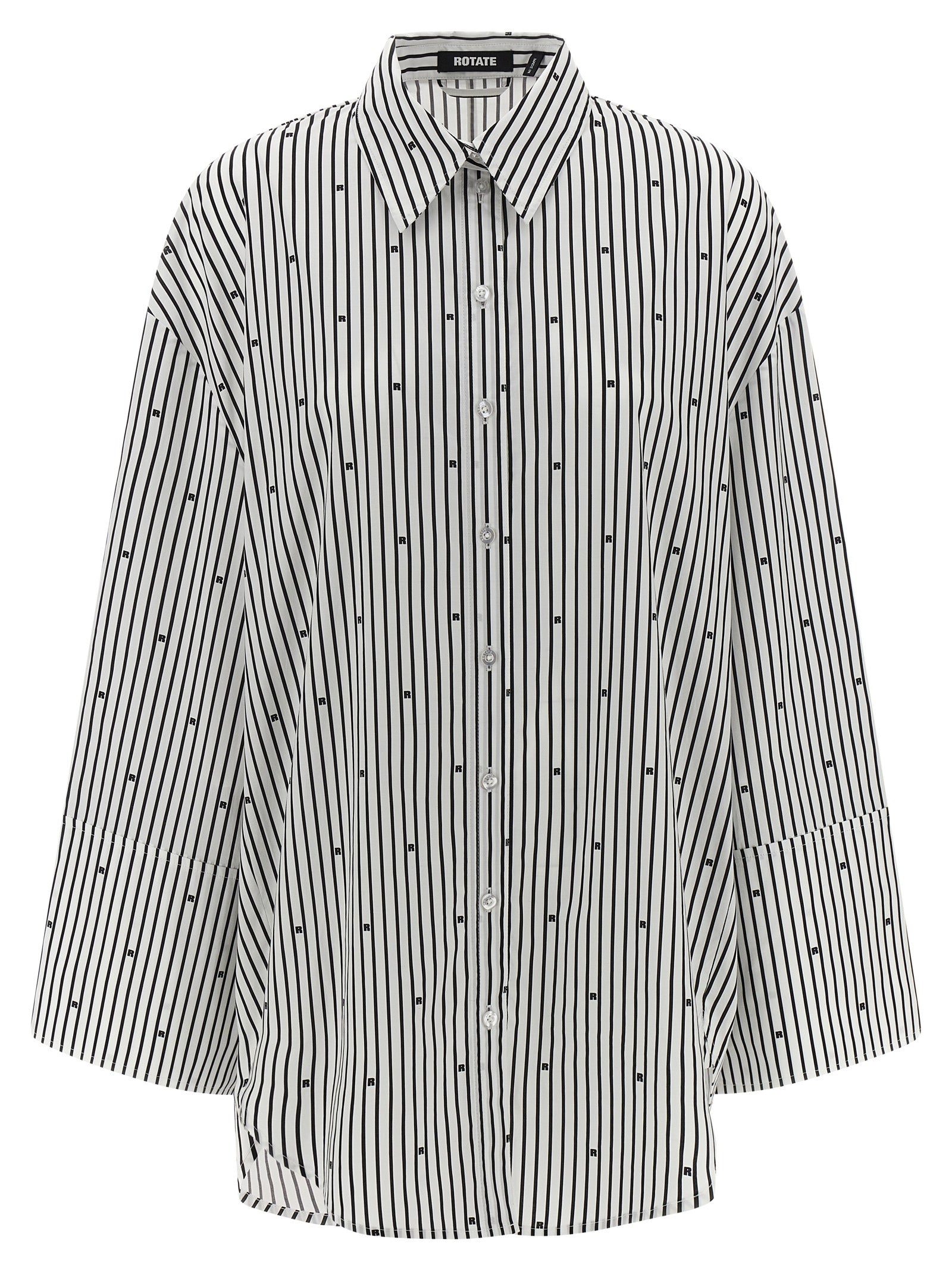 Rotate Birger Christensen 'Poplin Oversized Striped' Shirt