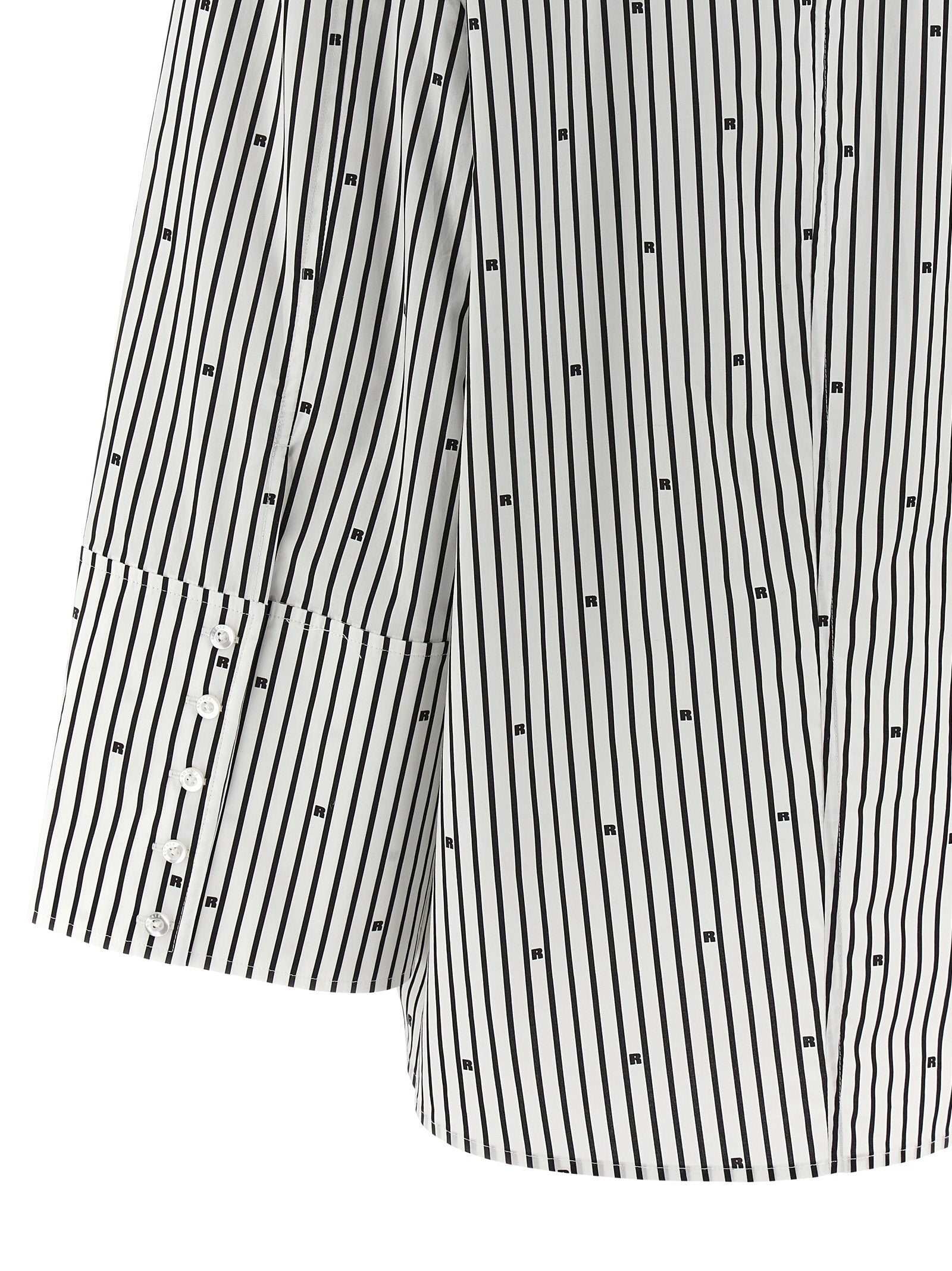 Rotate Birger Christensen 'Poplin Oversized Striped' Shirt