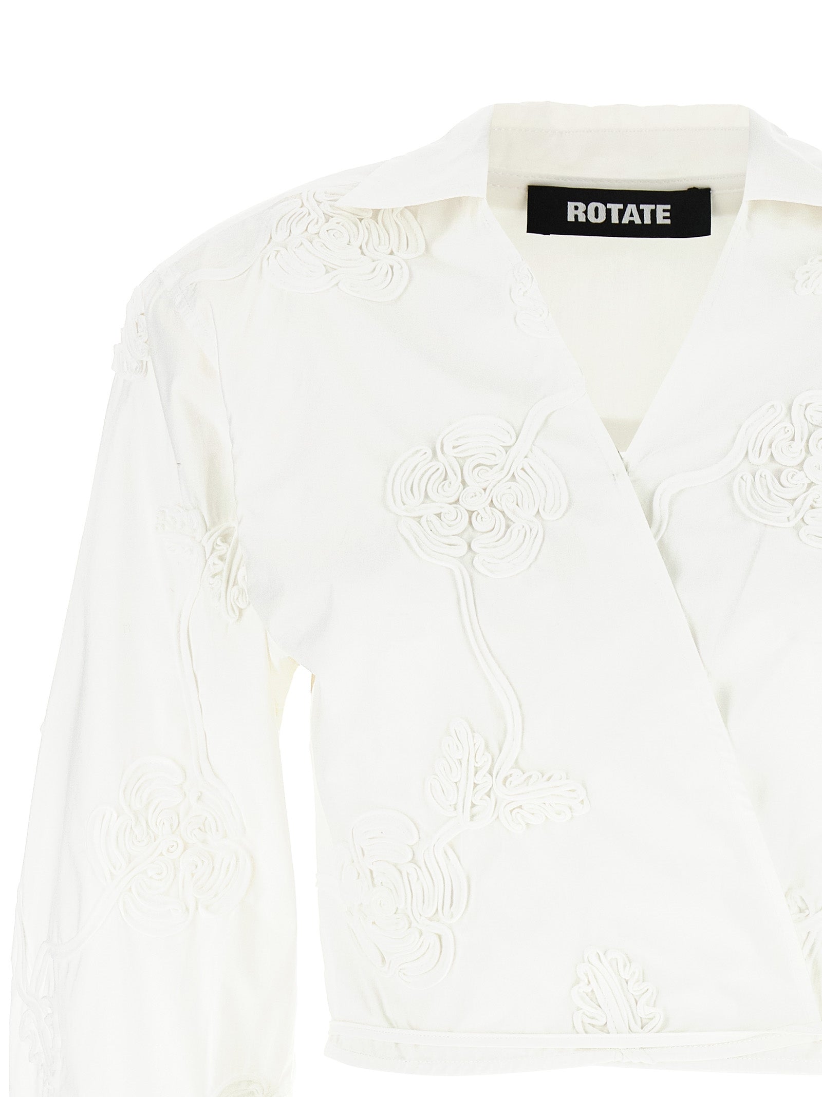 Rotate Birger Christensen 'Wrap Cotton' Shirt