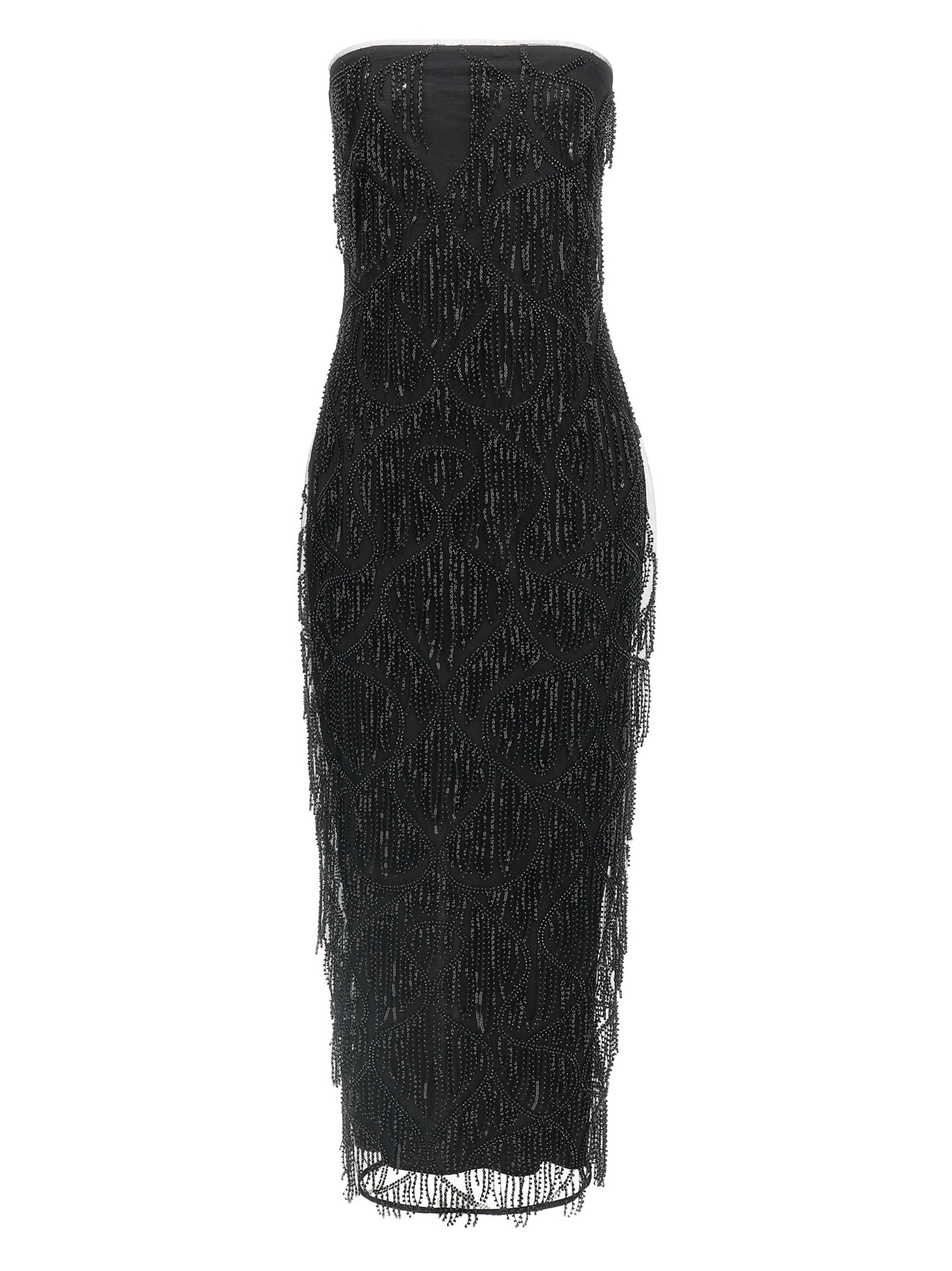 Rotate Birger Christensen 'Sequins Midi Tube' Dress