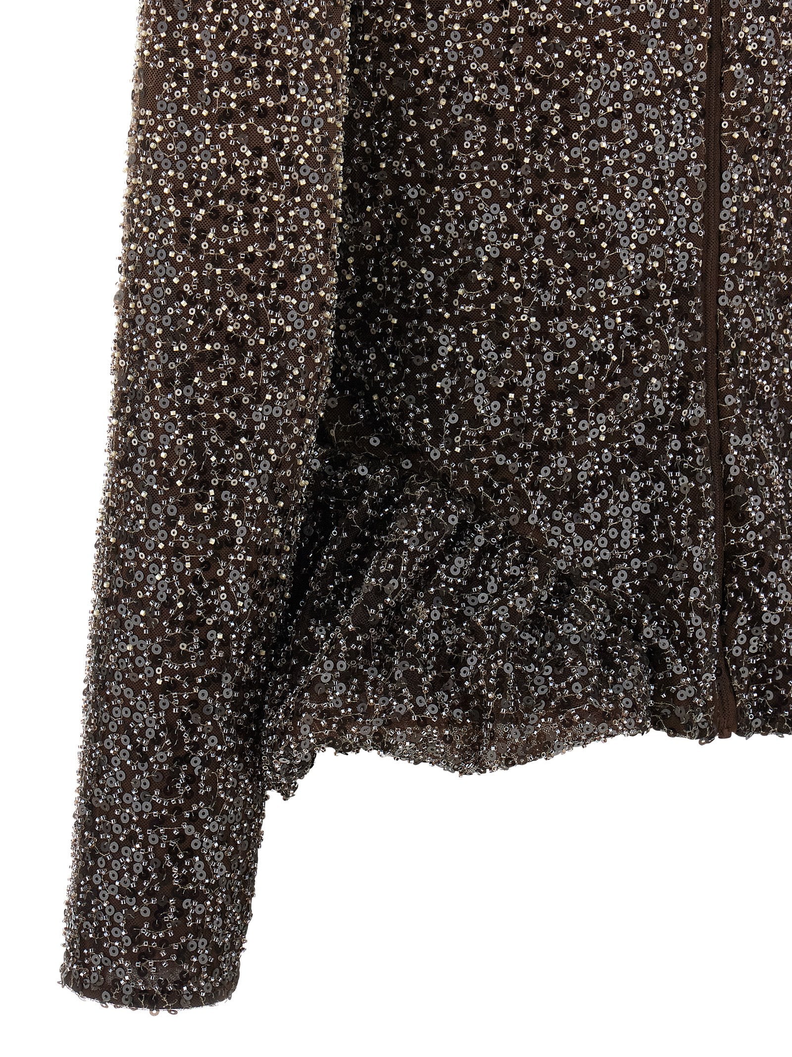Rotate Birger Christensen Sequin Top