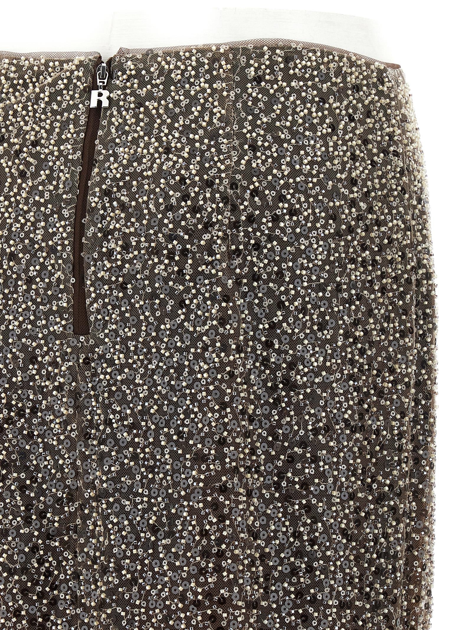 Rotate Birger Christensen 'Beaded Maxi' Skirt